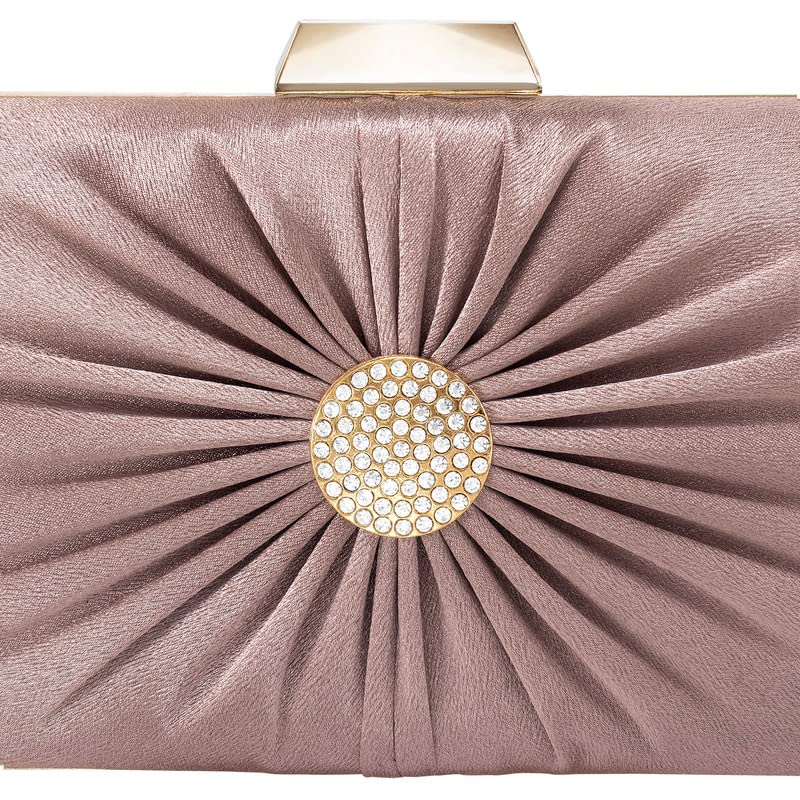 Indian Clutch Purse for Women - Handmade Evening Bag for Party & Bridal Occasions