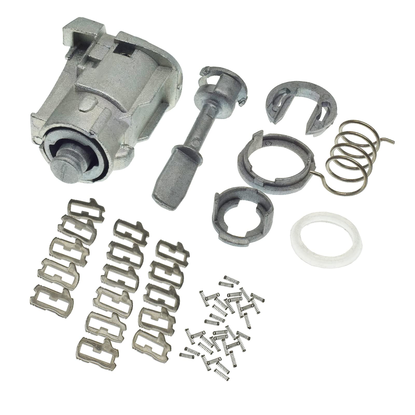 VW Golf Jetta 1997-2005 Left Side Door Lock Cylinder Repair Kit 604837167 - Replacement & Fix for Broken Car Locks - Perfect for DIY Auto Repair & Maintenance