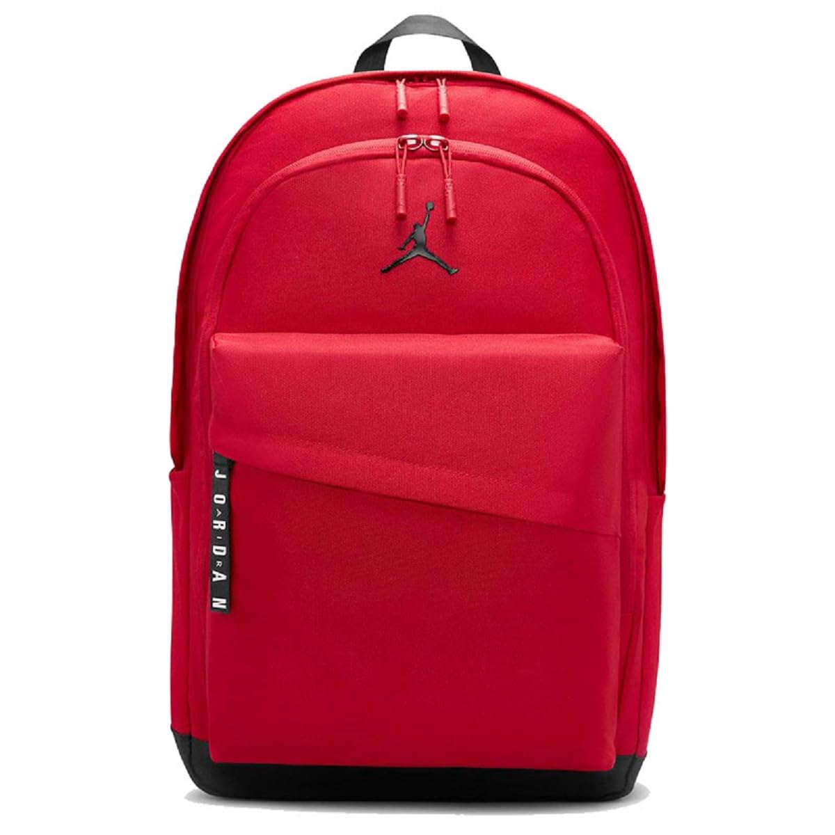 Nike Jordan Air Patrol Backpack - Gym Red/Black - Durable School & Travel Backpack for Men & Women - Perfect for Sports, Gym & Daily Use