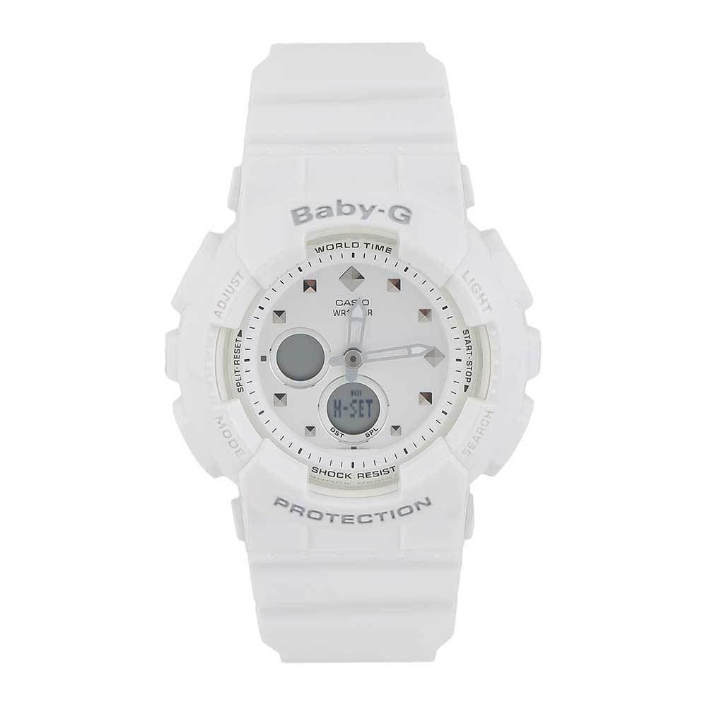 Casio Baby-G BA-125-7ADR Digital Sport Watch for Women - Water Resistant, Shockproof, Trendy Design - Perfect for Running, Swimming & Outdoor Activities