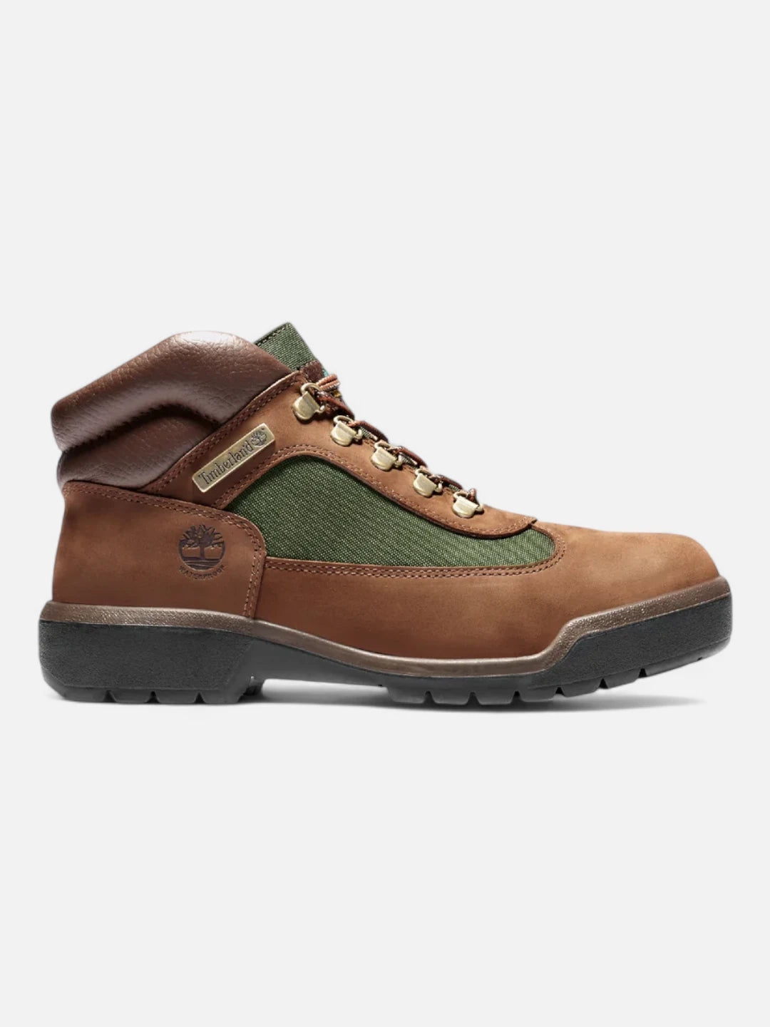 Timberland Field Boots for Men - Brown Leather Hiking & Work Boots - Durable Outdoor & Casual Wear