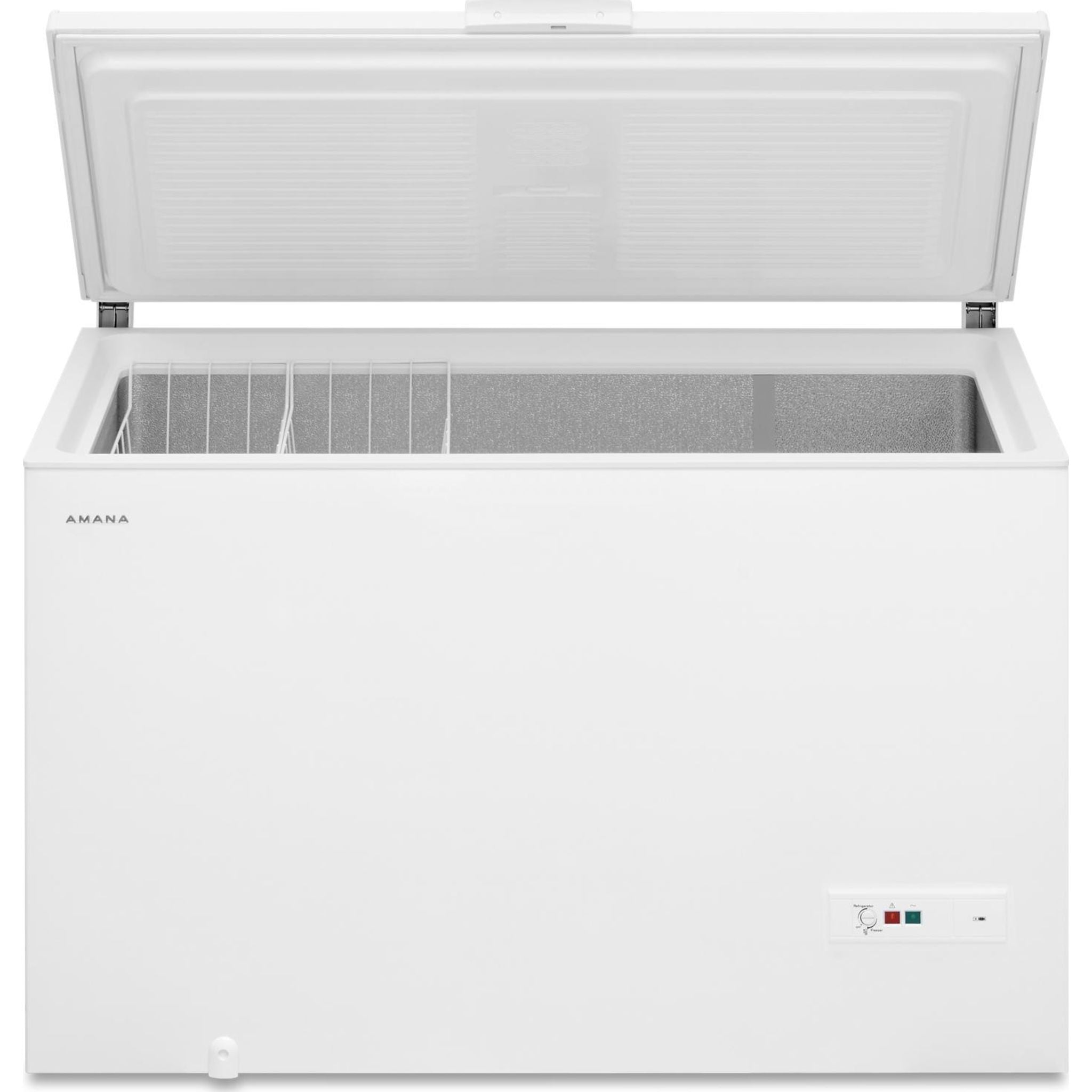 Amana AZC5216LW 7.0 Cu. Ft. Chest Freezer in White - Energy Efficient, Deep Freeze Storage for Home, Garage, or Basement - Perfect for Bulk Food, Meat, and Frozen Goods