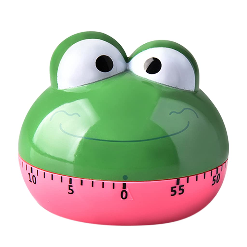 Digital Kitchen Timer with Cute Frog Design - Countdown Alarm Clock for Kids & Adults - Perfect for Cooking, Baking, Studying & Time Management