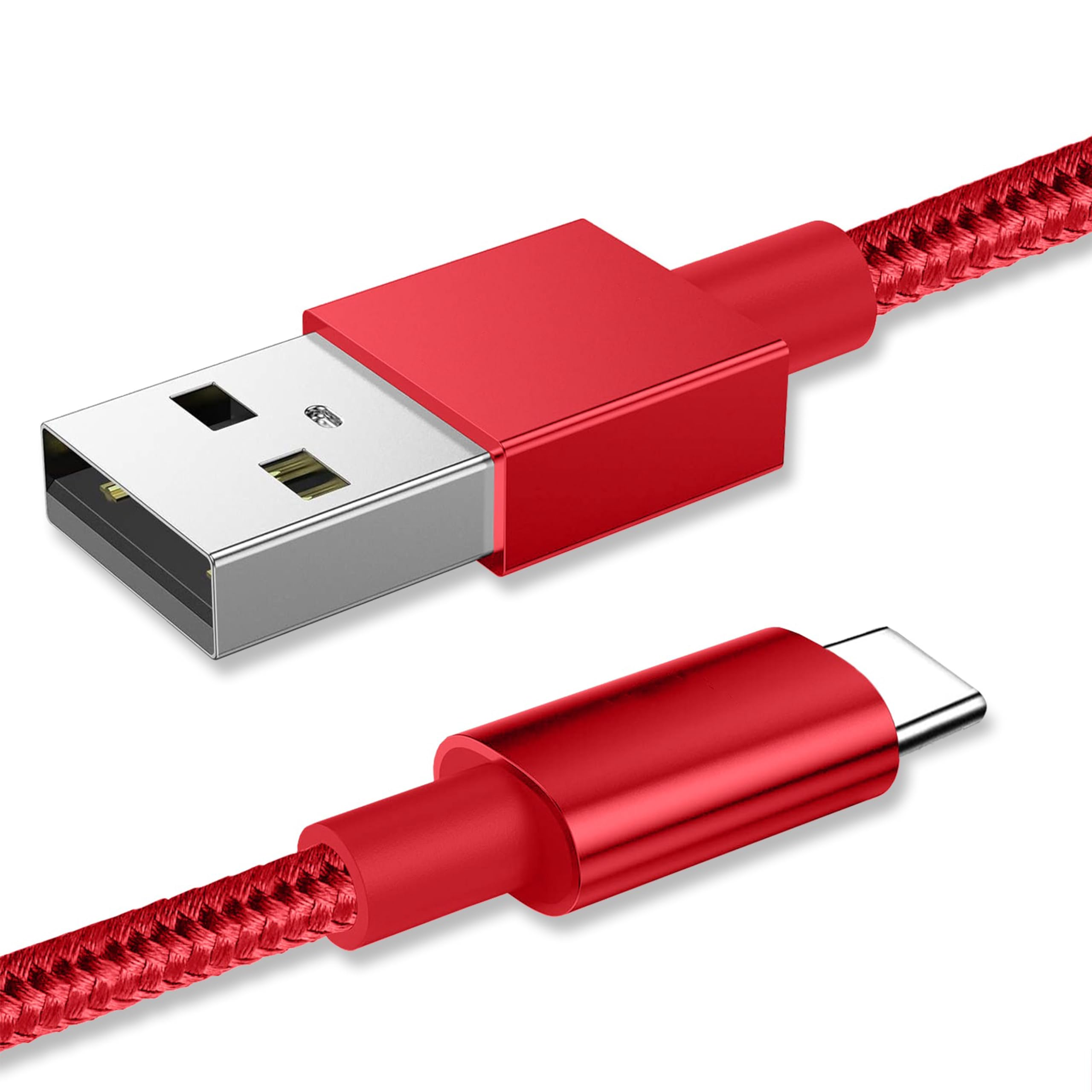 Samsung USB C Fast Charger Cable 2M - 3A High Speed Type C Charging Cord for Galaxy S24/S23/S22/S21/S20/S10/S9/S8, Note 20/10/9, A12/A13/A14/A53/A54/A70 - Also Compatible with Huawei P50/P40/P30 - Perfect for Home, Office & Travel Charging