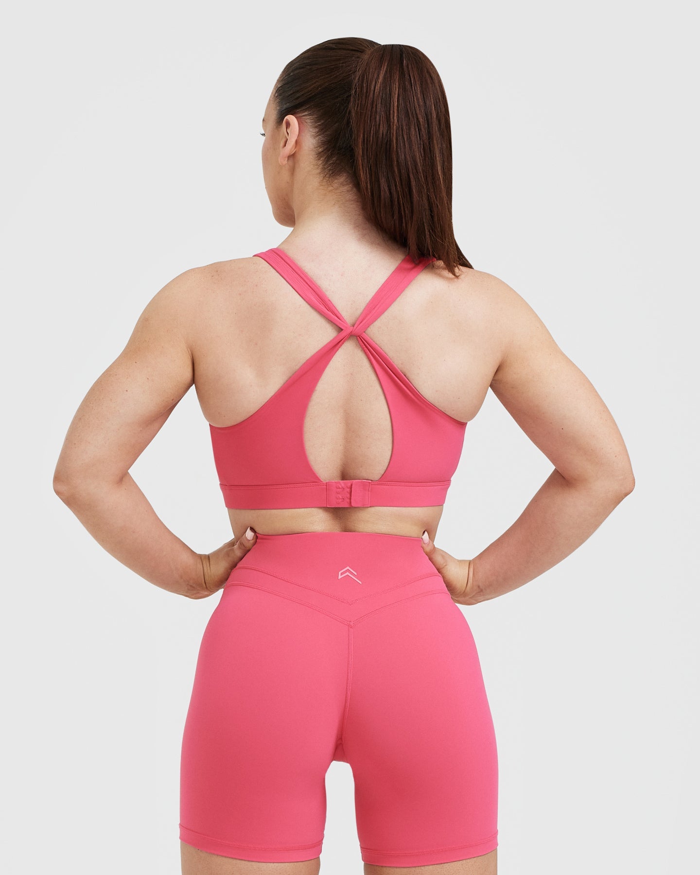 High Support Seamless Sports Bra for Women - Soft Velvet Pink - Perfect for Yoga, Running & Gym Workouts