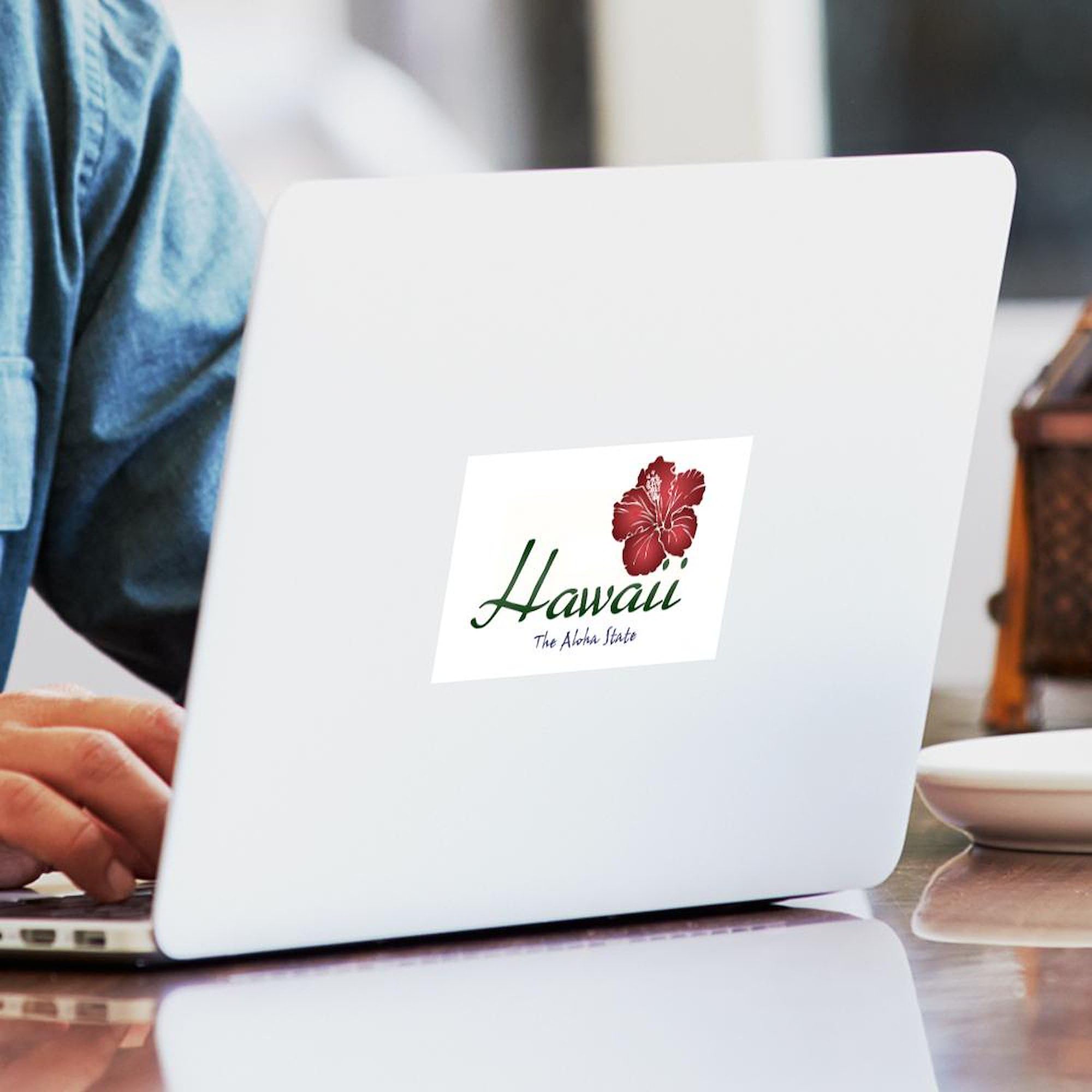 Hawaii Car Sticker Decal - Durable Bumper Sticker for Cars & Laptops