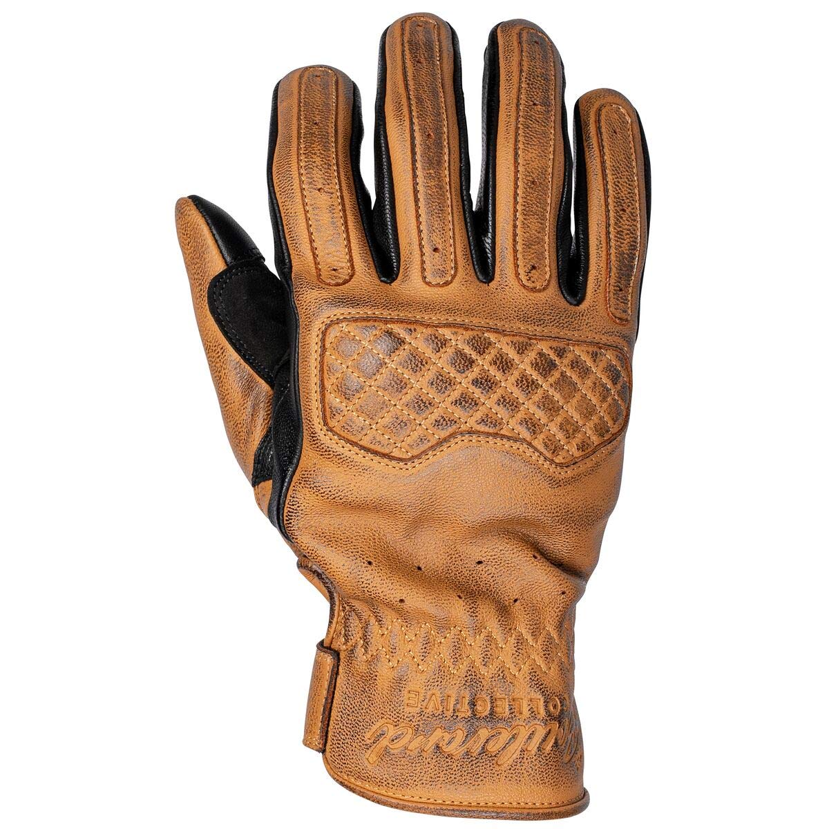 Cortech BLVD Fastback Motorcycle Gloves for Men & Women - Small Size, Cognac Color - Durable & Comfortable Riding Gloves for Cruiser, Touring & Street Bikes
