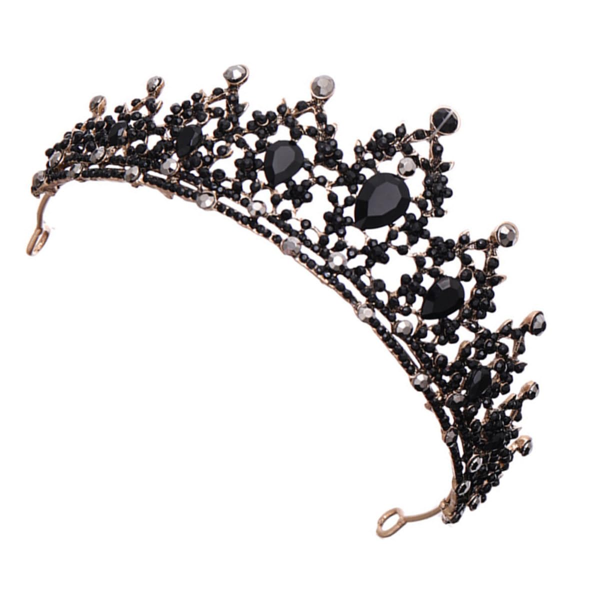 Beavorty 2-Piece Wedding Hair Tiara Set - Bridal Crown & Baroque Headpiece for Women | Perfect for Fairy-Themed Weddings, Bridal Showers & Special Occasions