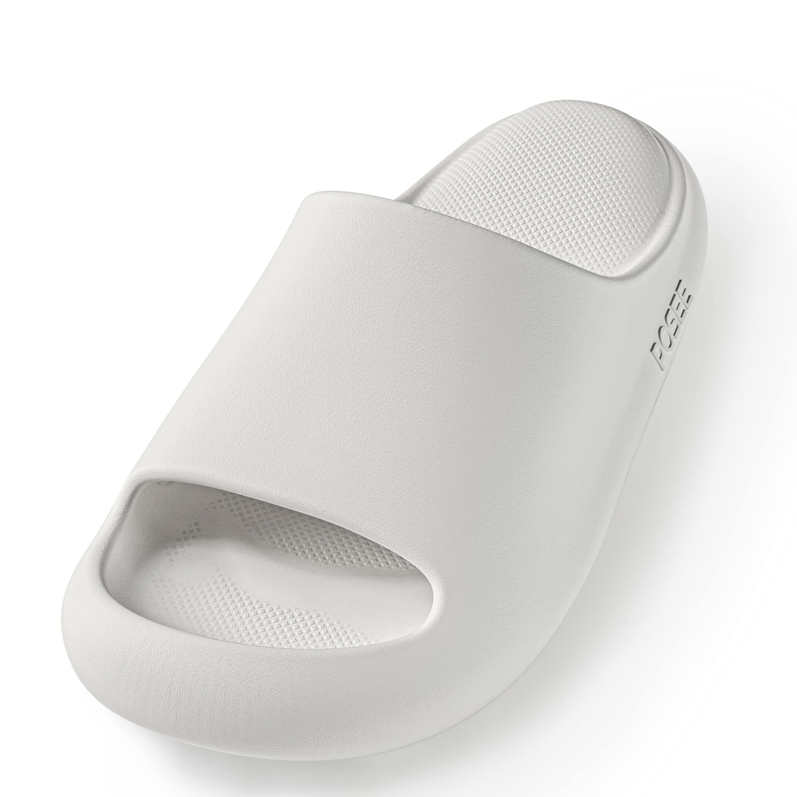 Posee Pillow Slippers for Women & Men - Non-Slip Cloud House Shoes, Comfortable Bedroom & Shower Sandals for Indoor/Outdoor Use - Perfect for Relaxing at Home, Spa Days & Quick Errands
