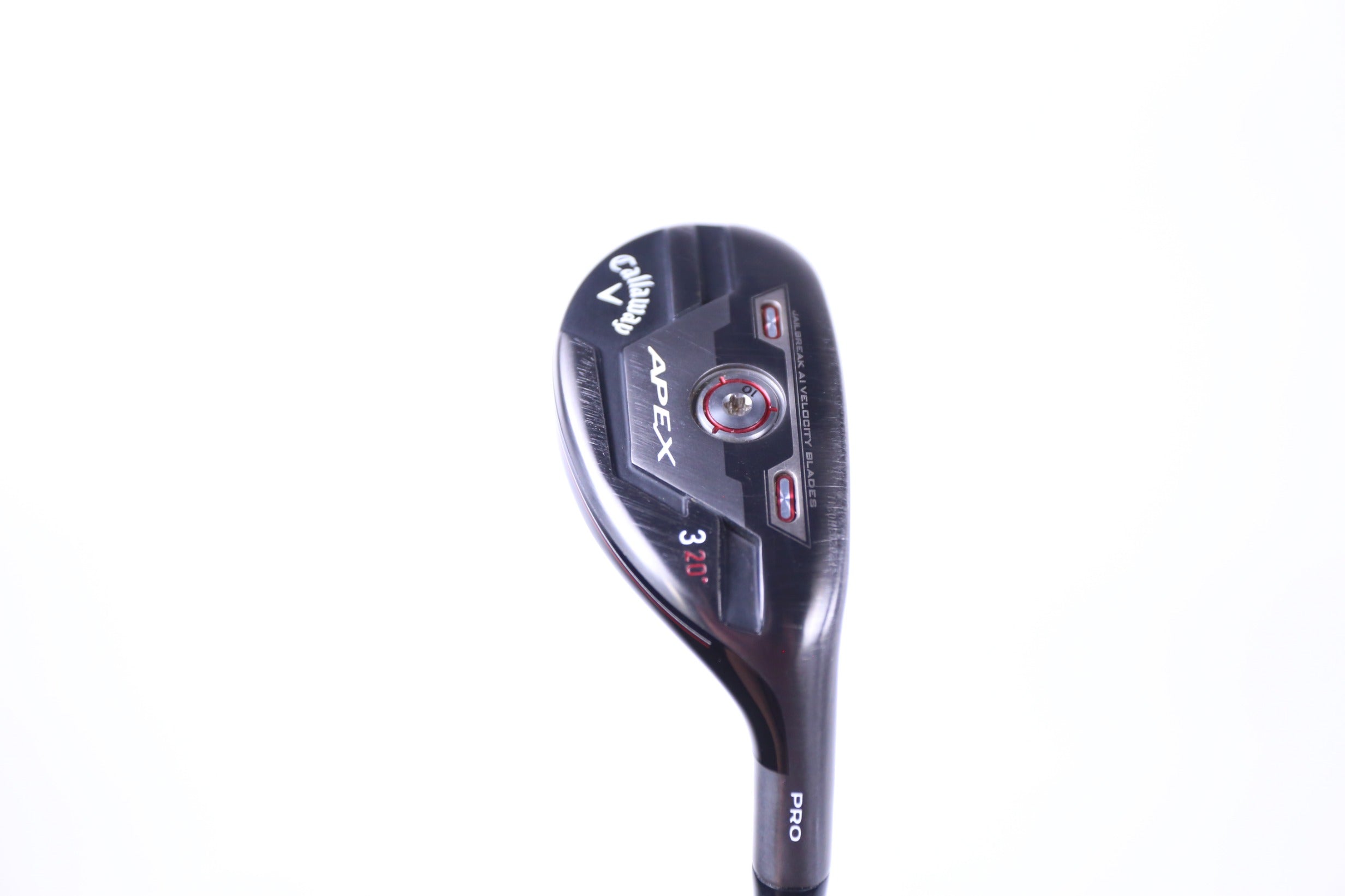Used Callaway Apex Pro 21 3H Hybrid Golf Club - Right Handed 20° Stiff Flex - Perfect for Mid-Handicap Players & Driving Range Practice