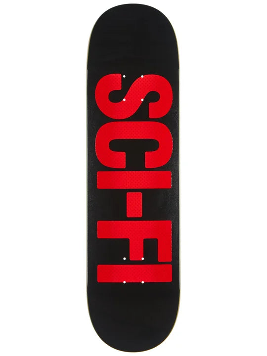 Sci-Fi Fantasy High Gloss Skateboard Deck with Bold Logo - 8.5 Inch Wide for Street Skating & Collectors Display