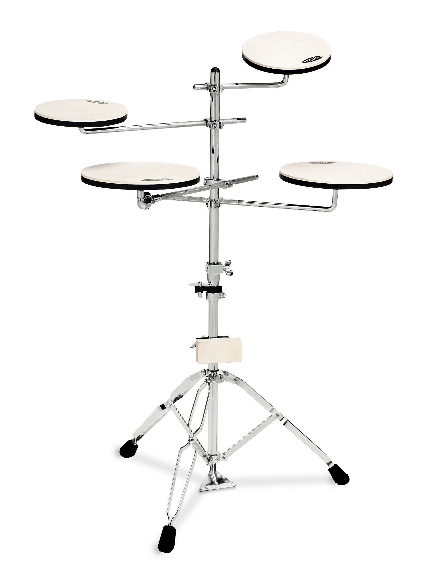 Drum Workshop Go Anywhere 5-Piece Practice Pad Set (DWCPPADTS5) - Portable Drum Kit for Home, Studio & Travel Practice