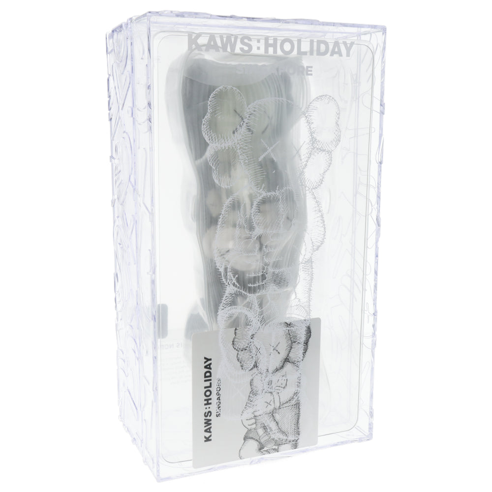KAWS Holiday Singapore Grey Version Collectible Art Figure - Perfect for Home Decor, Office Display & Gift Giving