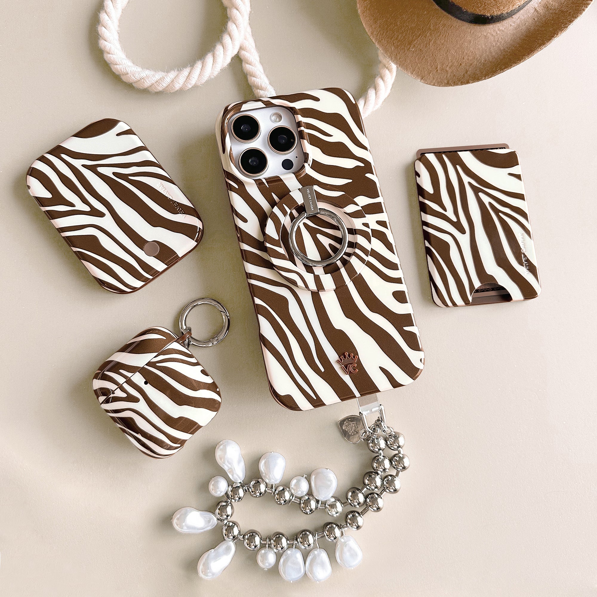 Coco Zebra Pattern iPhone Case - Stylish & Durable Protective Cover for iPhone 13/14/15 - Perfect for Everyday Use, Travel & Fashion Accessories