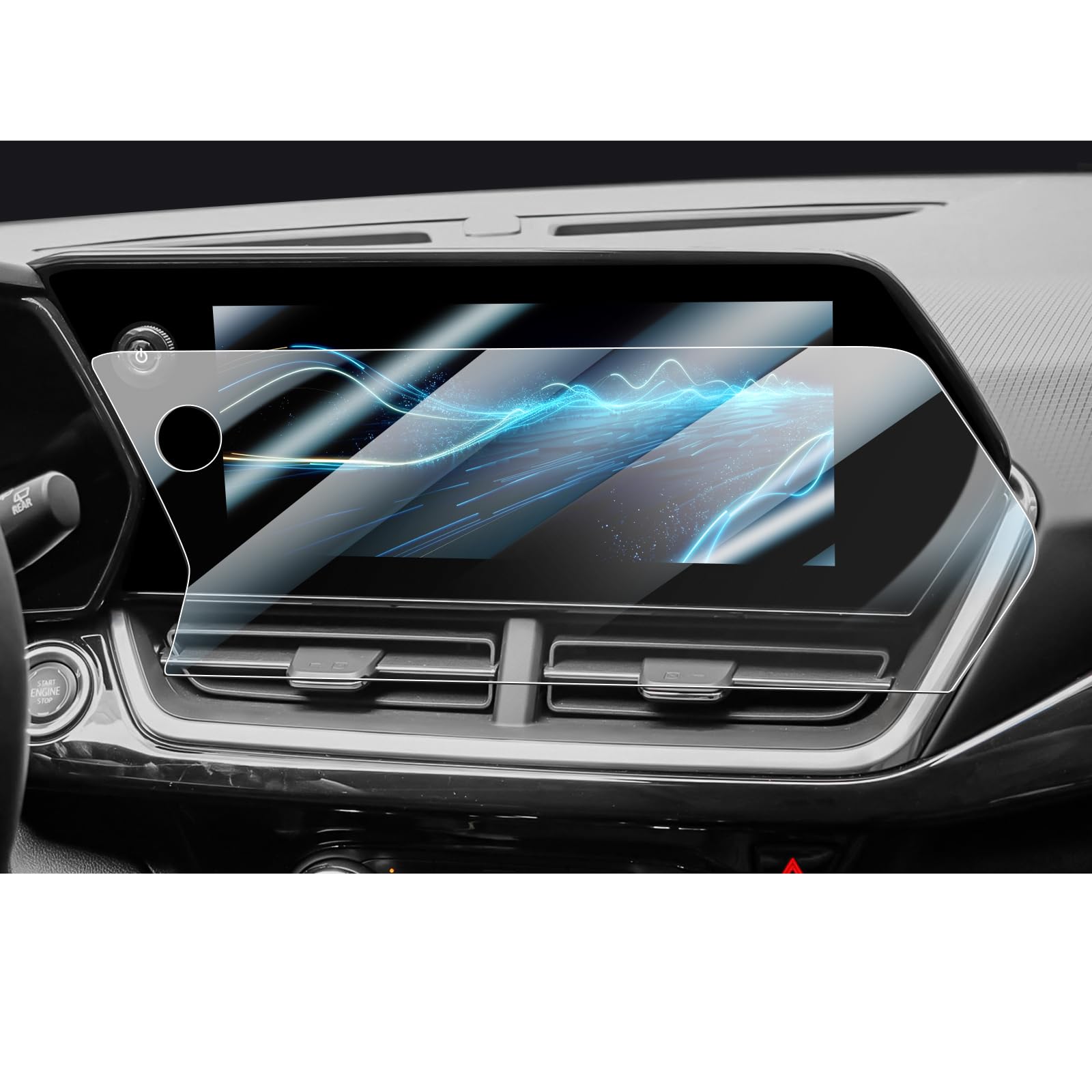 2024-2025 Chevy Trax & Trailblazer 11in Tempered Glass Screen Protector - for LT/2RS/ACTIV Models (Not LS/1RS) - Scratch & Impact Protection