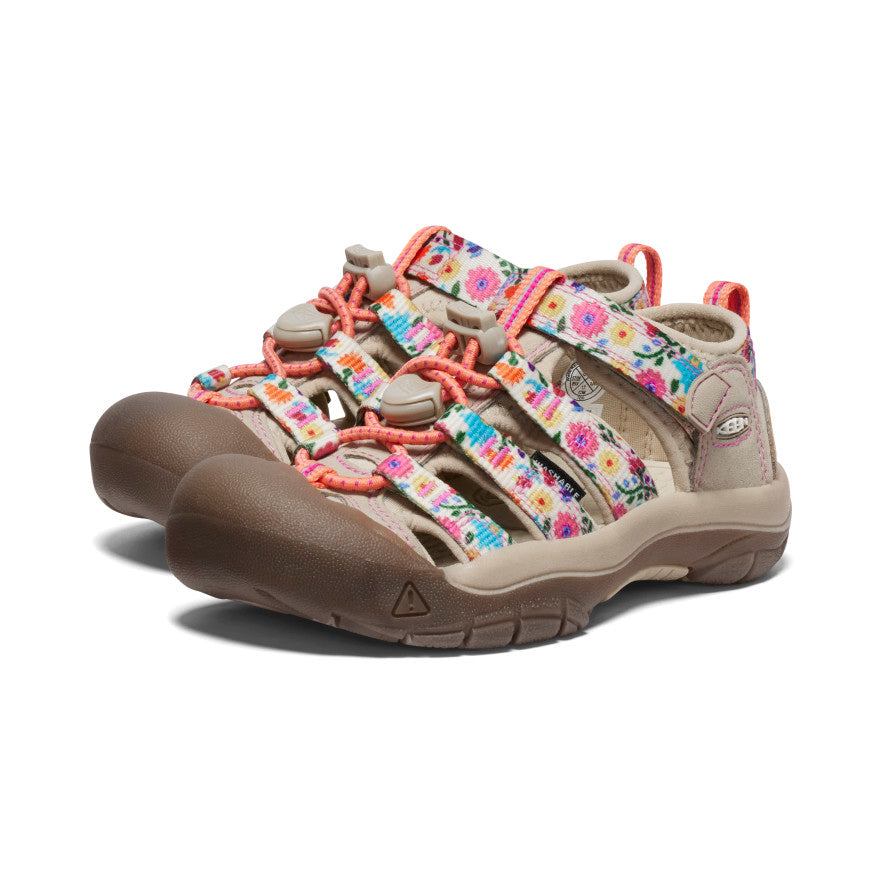 Newport H2 Sandals for Toddlers & Little Kids | Comfortable Safari/Birch Design | Perfect for Beach, Pool & Outdoor Adventures