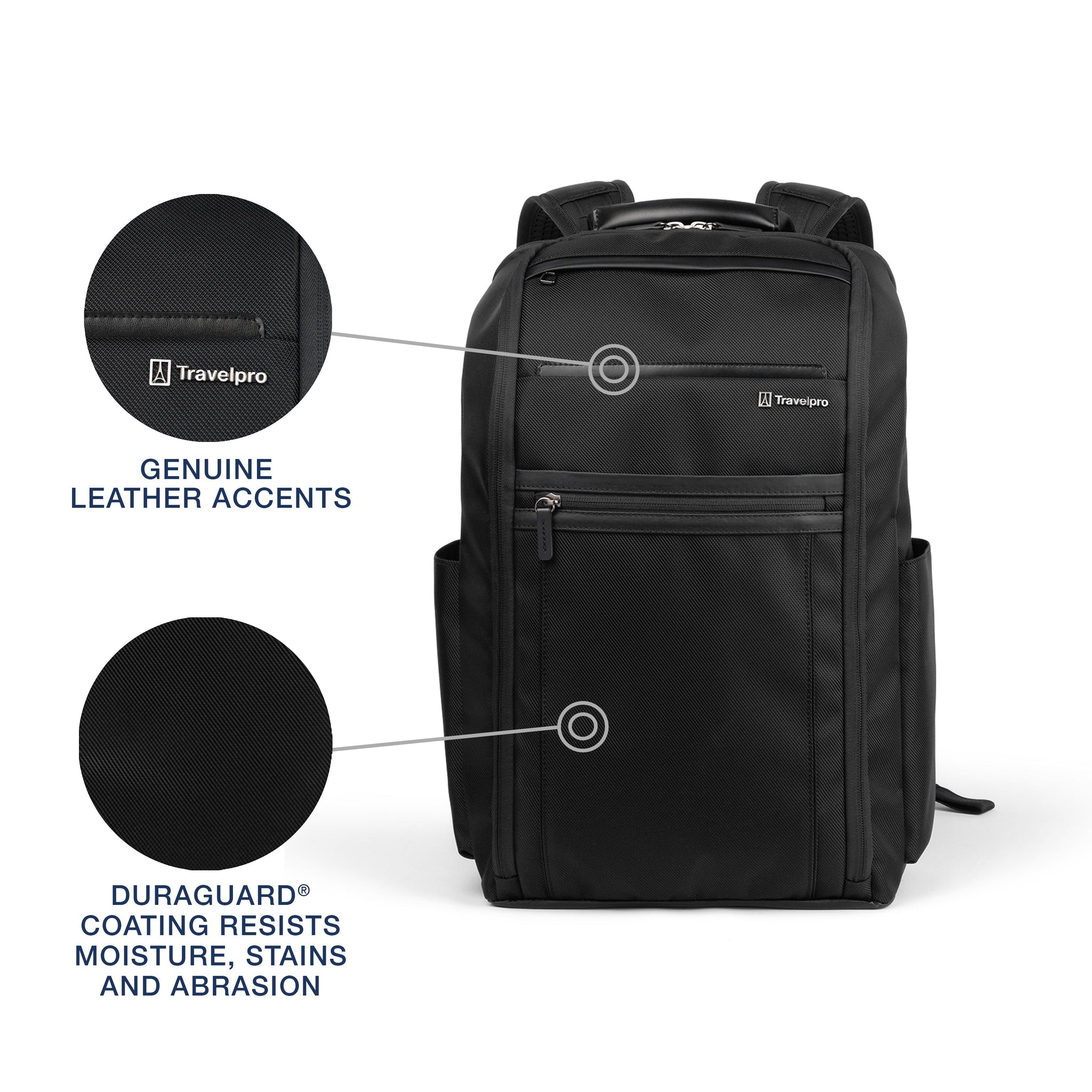 Travelpro Crew Executive Choice 3 Slim Backpack - Lightweight Laptop Backpack for Business Travel & Commuting - Perfect for Work, College & Airplane Carry-On