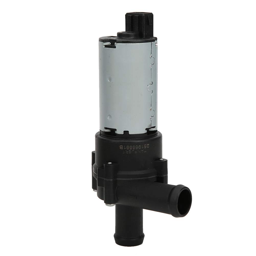 251965561B Engine Auxiliary Water Coolant Pump Replacement - Compatible with VW Beetle, Corrado, EuroVan, Golf, Jetta - Improves Engine Cooling Performance for Hot Weather & Heavy Load Driving