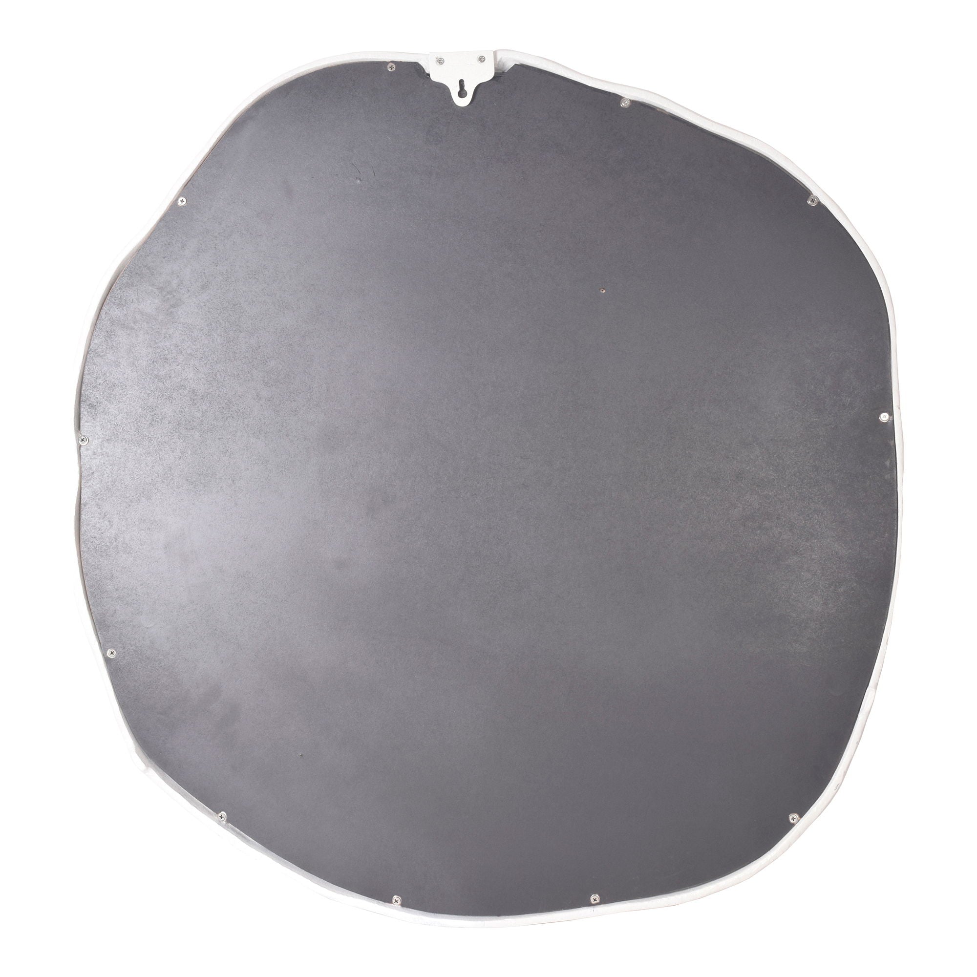 Foundry Large Mirror - Pearl Silver Finish | Elegant Wall Decor for Living Room, Bedroom & Entryway
