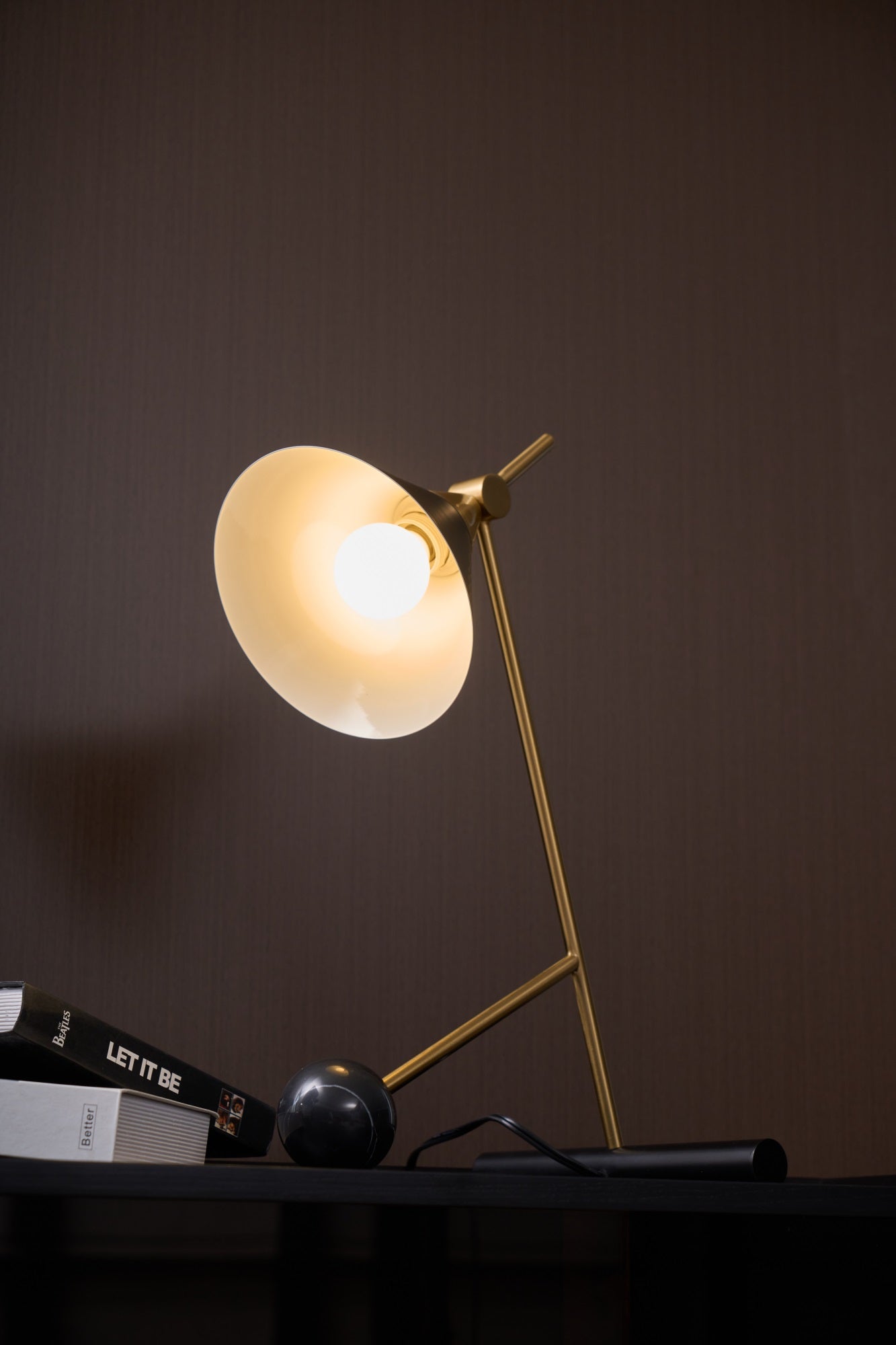 Cleo Table Lamp - Modern LED Desk Light with Adjustable Brightness for Home Office, Bedroom & Study Room - Perfect for Reading, Working & Decor
