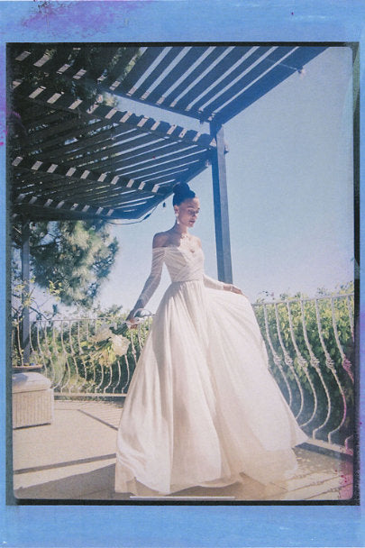 Wtoo by Watters Miles Wedding Gown - Elegant A-Line Bridal Dress for Beach, Garden & Church Ceremonies