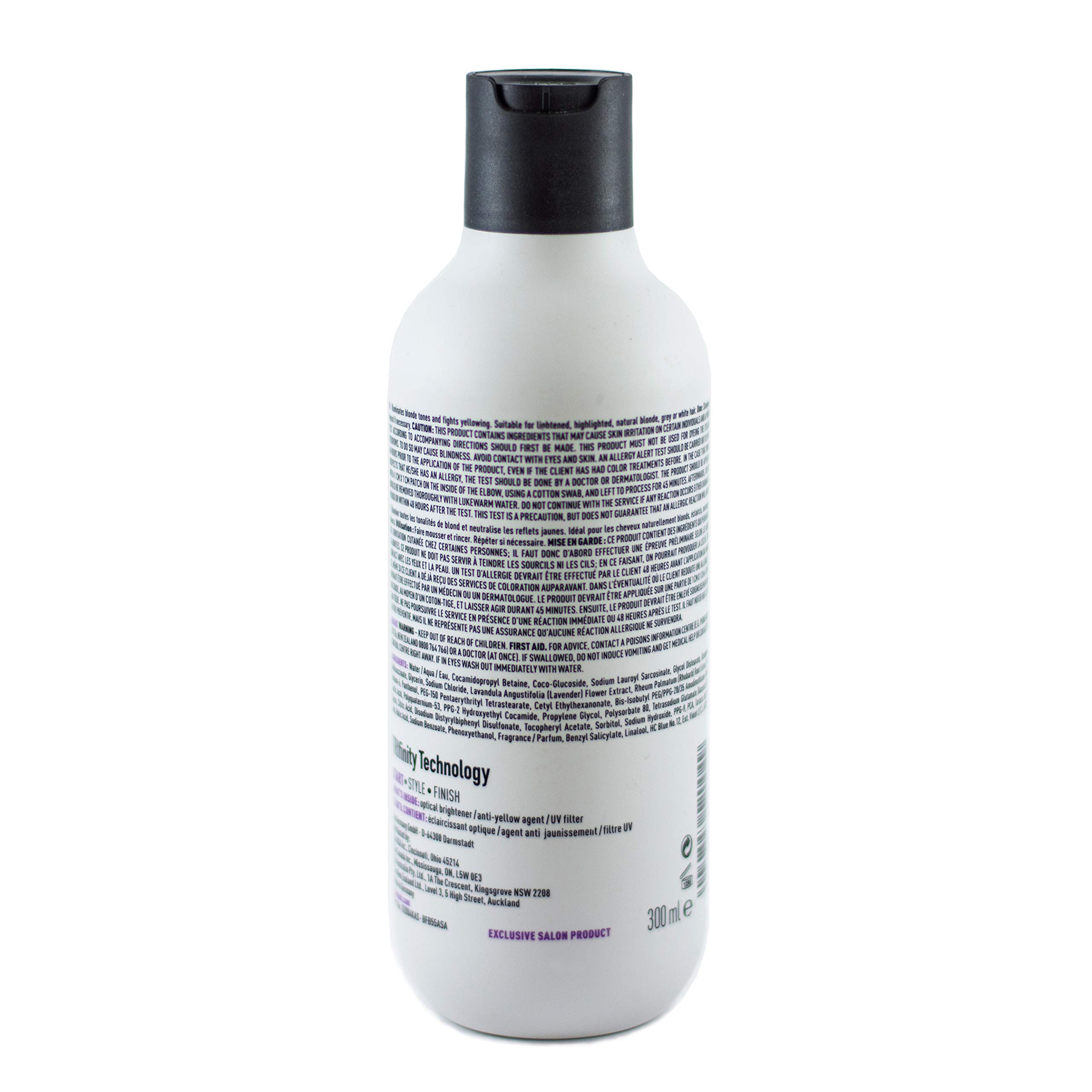 KMS California Color Vitality Blonde Shampoo 300ml - Purple Toning Shampoo for Blonde & Highlighted Hair - Brightens & Neutralizes Brassiness for Salon-Quality Results at Home