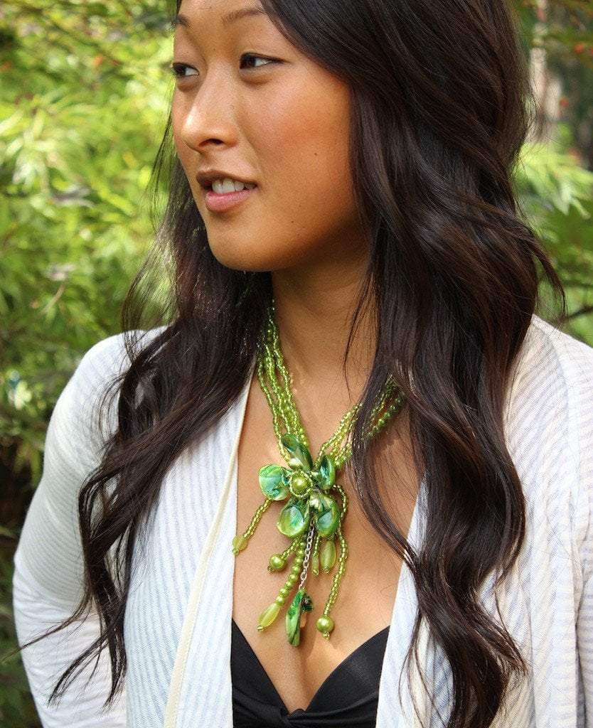 Handmade Bali Summer Shell Necklace - Boho Beach Jewelry for Women - Perfect for Vacation, Wedding, and Festival Accessories