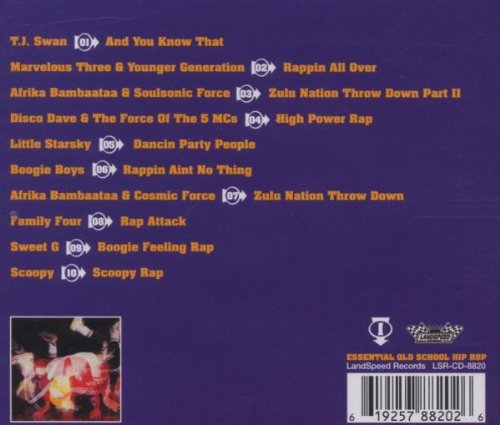 Old School Hip Hop Essentials - Classic 90s Rap Music Collection for DJs, Parties & Workout