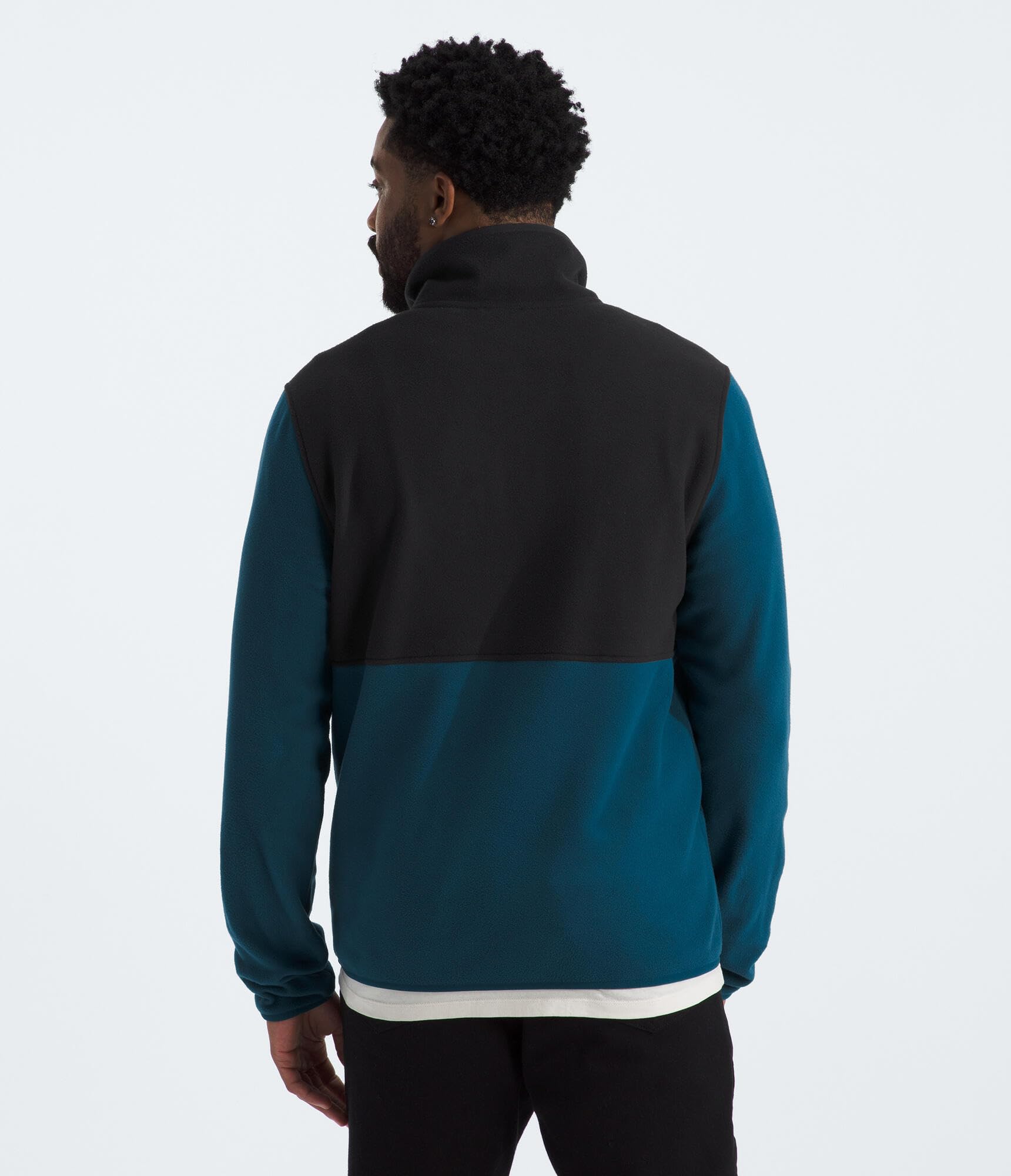 The North Face Men's Glacier Fleece Jacket - Warm & Lightweight Outdoor Pullover for Hiking, Camping & Winter Activities