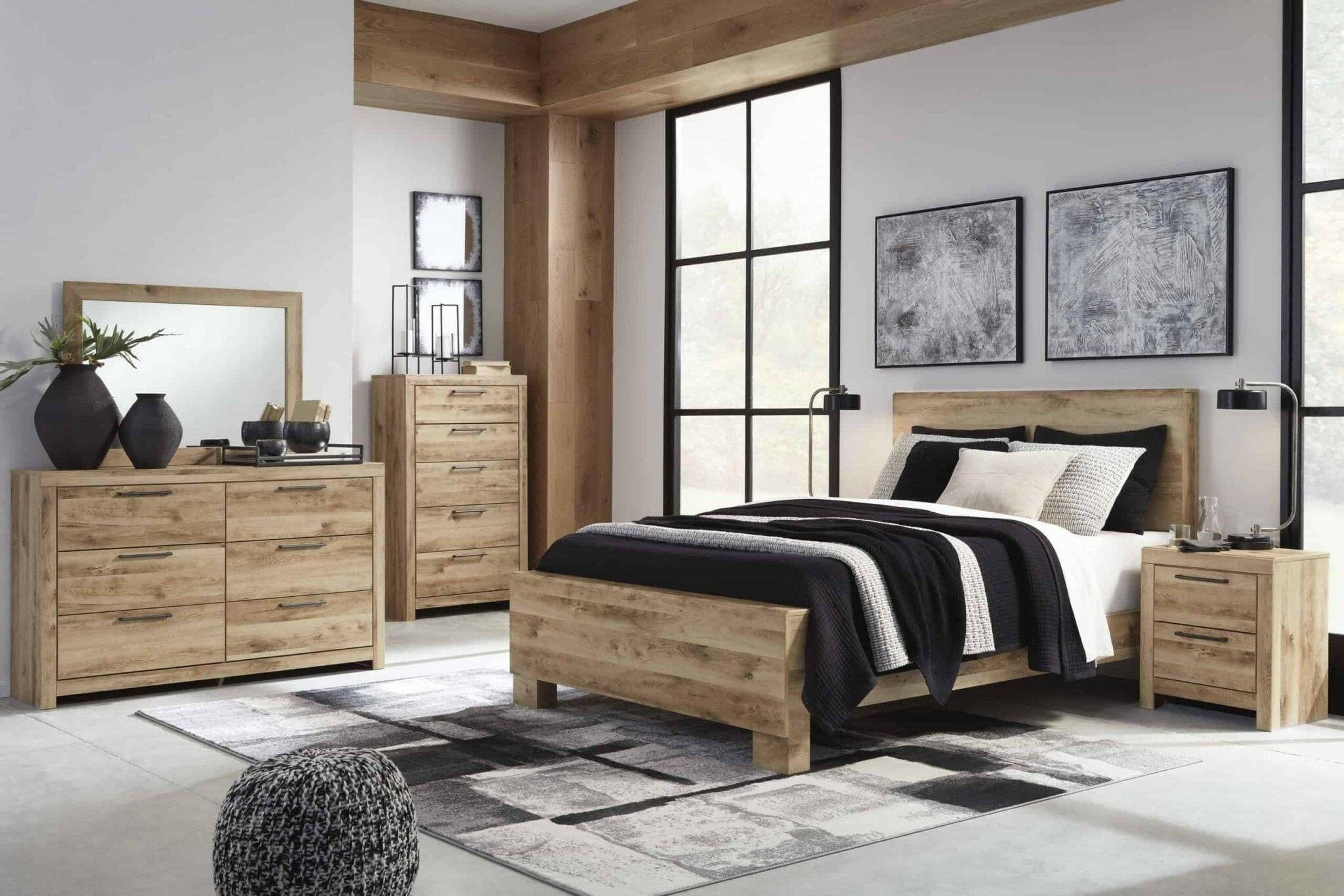 Hyanna Nightstand B1050 92 - Modern Bedside Table with Storage Drawer, Wooden Night Stand for Bedroom, Living Room & Office - Perfect for Small Spaces & Home Decor