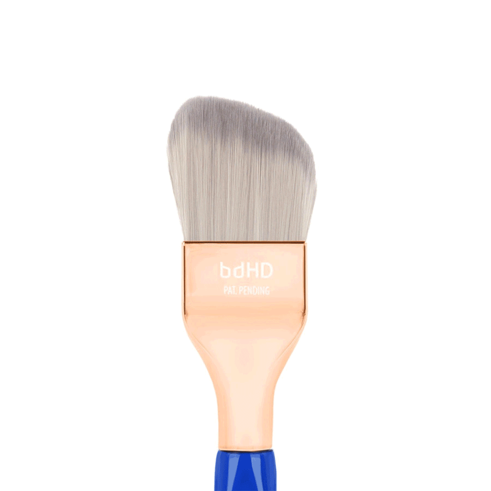 Bdellium Tools Golden Triangle Double Dome Blenders - Professional Makeup Brush Set for Eyeshadow & Blending - Perfect for Makeup Artists & Beauty Enthusiasts