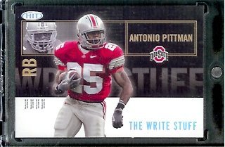 2007 Sage HIT Antonio Pittman Ohio State Rookie Football Card #11 