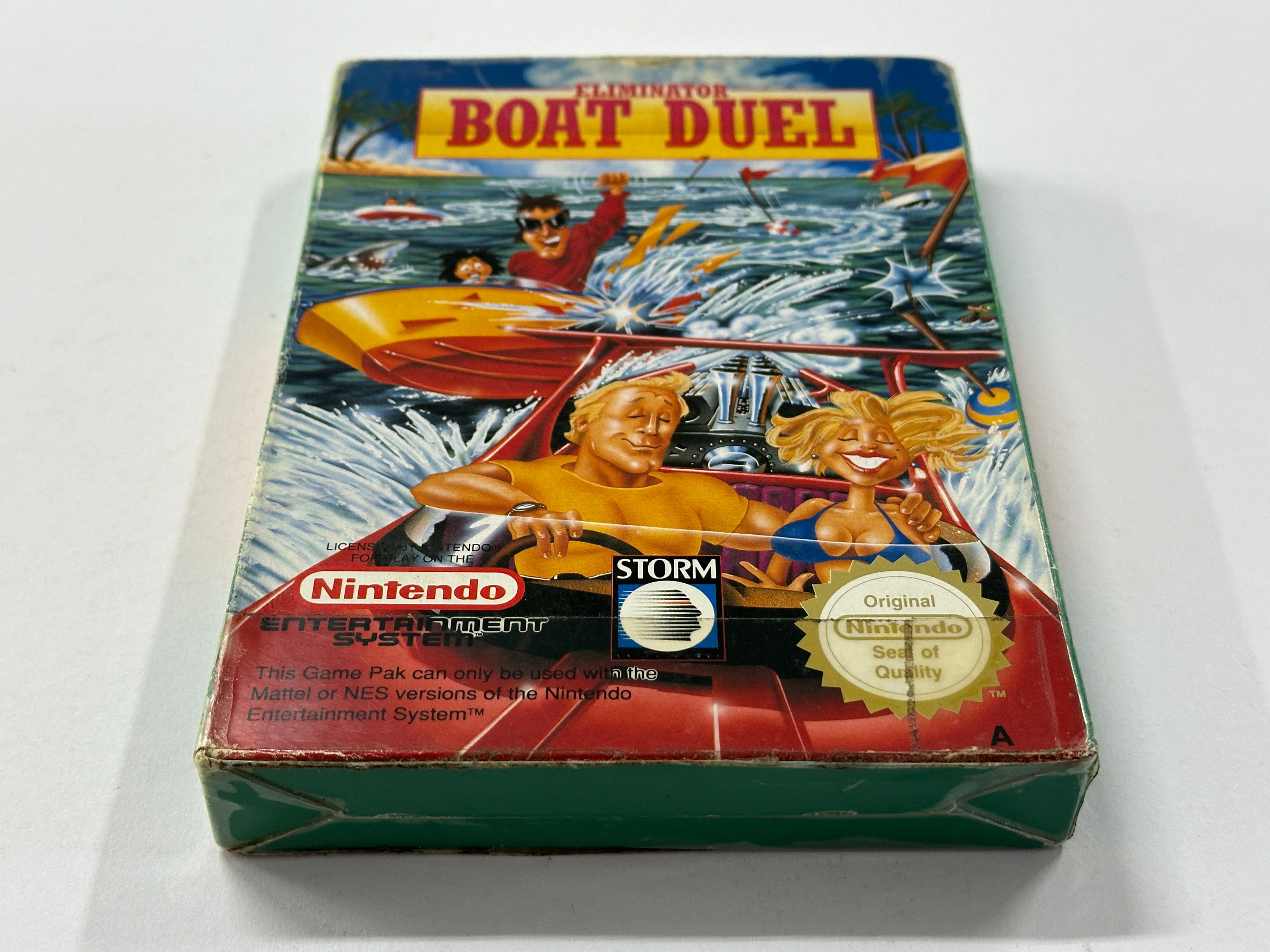Eliminator Boat Duel Racing Game - Original Box Included | Perfect for Family Game Nights & Boat Enthusiasts