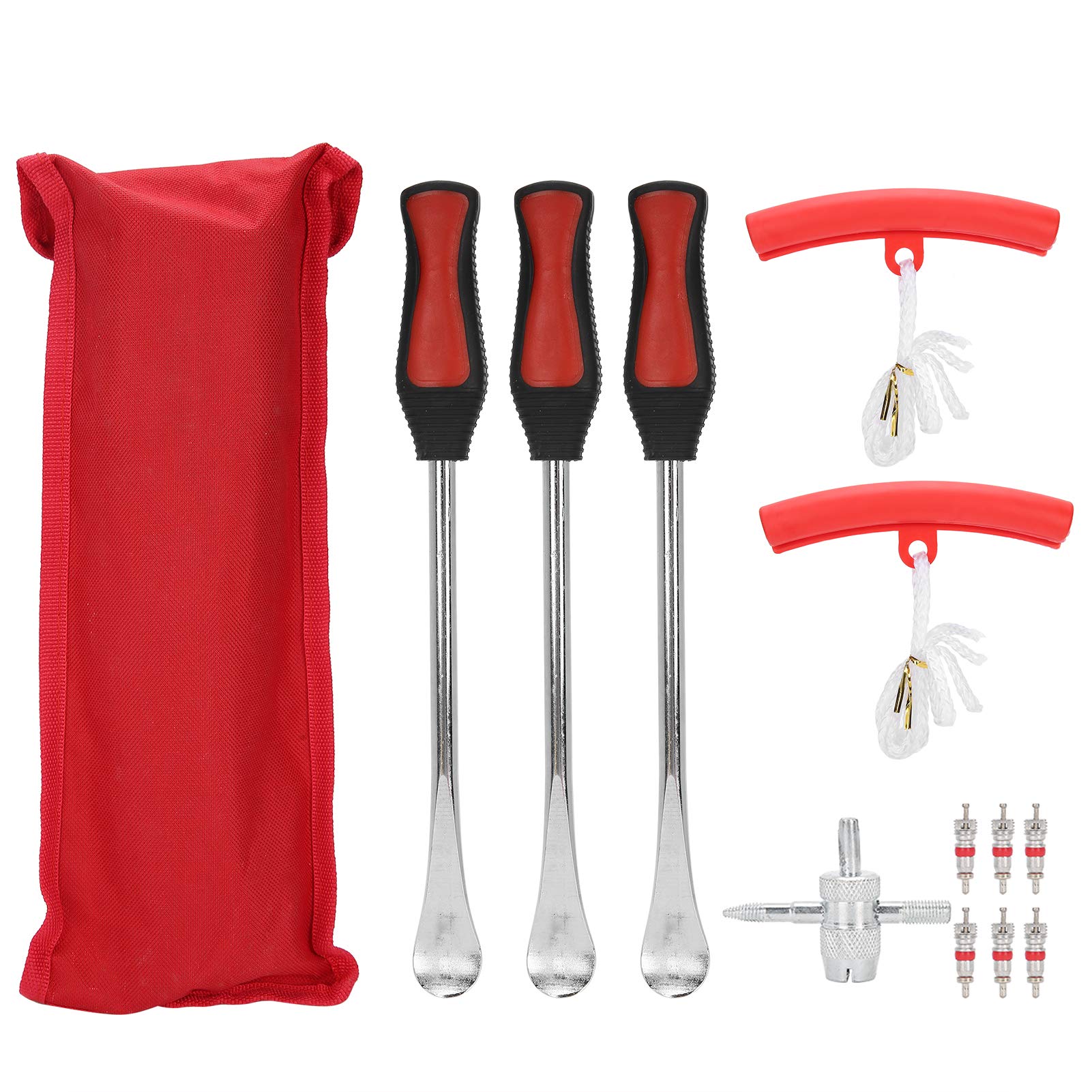 Stainless Steel Tire Spoon Lever Tool Kit for Kids' Motorcycle, Bike & Lawn Mower - Easy Tire Changing & Removal for Outdoor Adventures & DIY Repairs