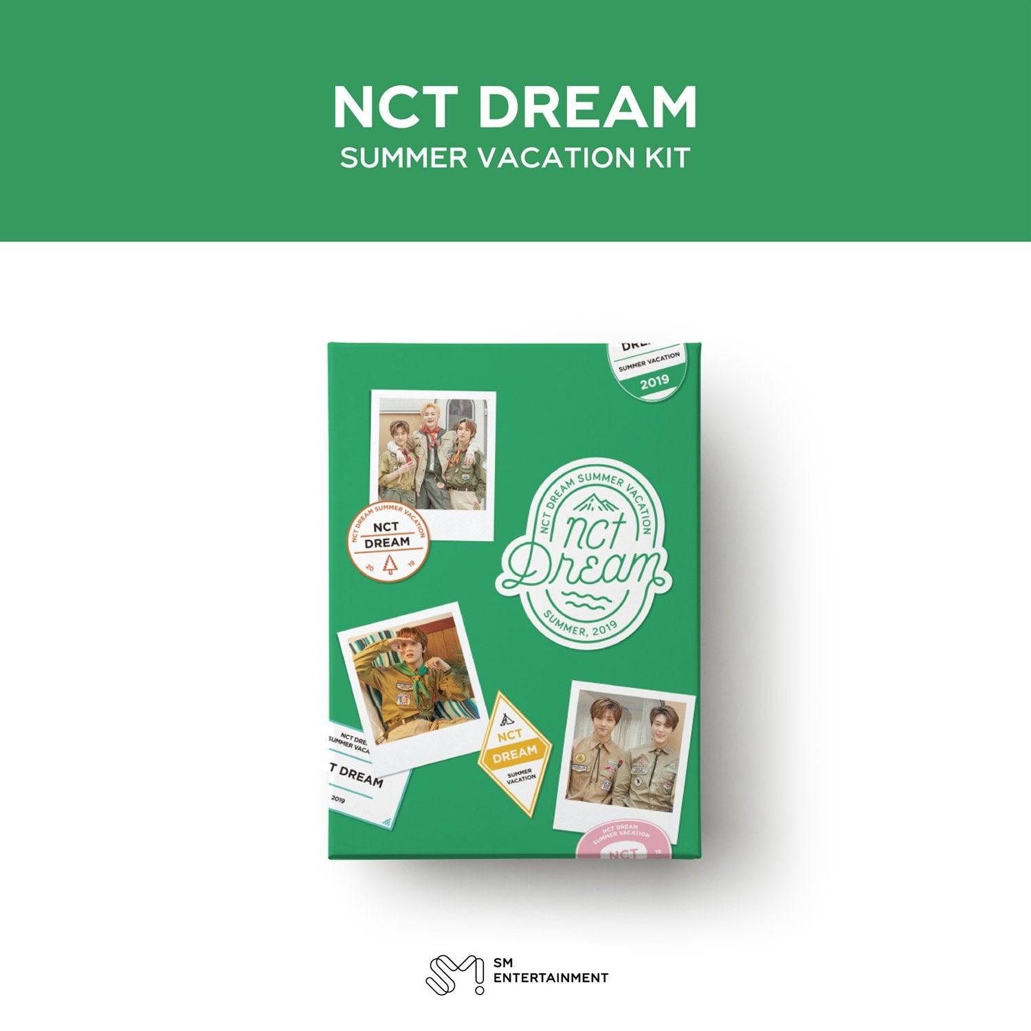 NCT DREAM 2019 Summer Vacation Kit - Official K-Pop Merchandise & Collectibles for Fans | Perfect for Concerts, Fan Meetings, and K-Pop Memorabilia Collection