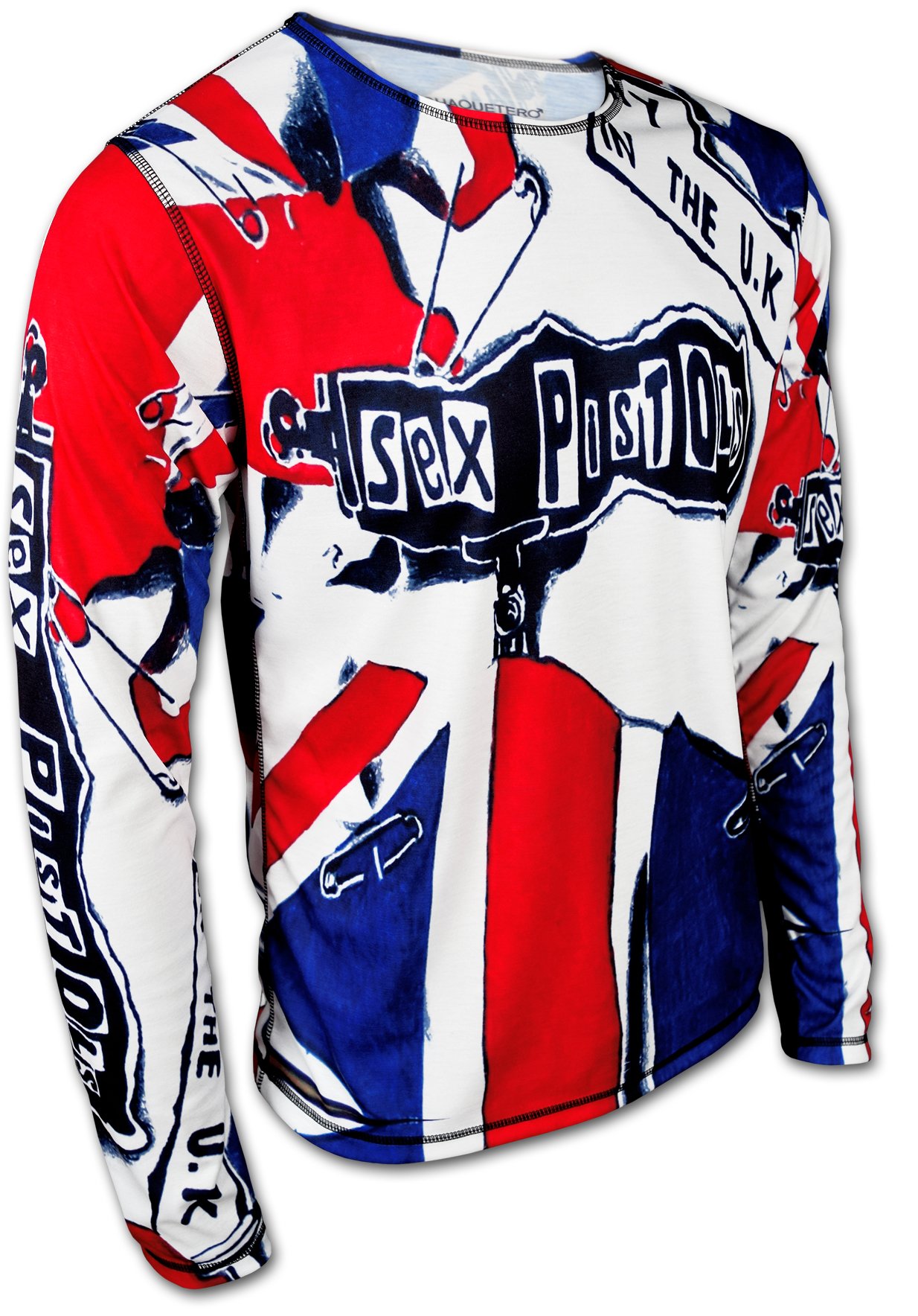Sex Pistols Anarchy in The UK Men's Punk Rock Long Sleeve Sweatshirt | Vintage Band Graphic Pullover | Perfect for Concerts & Streetwear Fashion