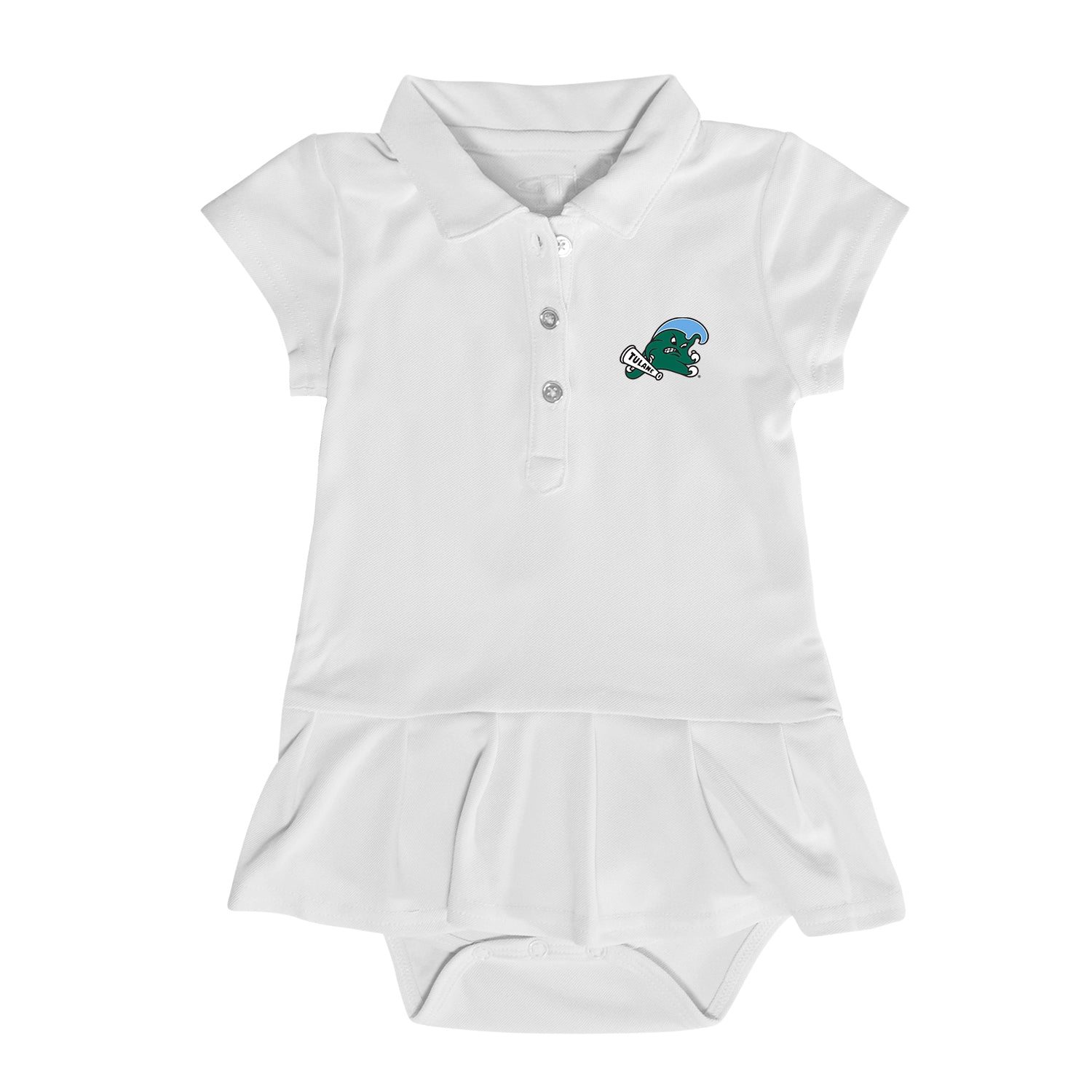 Tulane Green Wave Baby Girls' Dress - Adorable Infant Outfit for Game Day & Special Occasions | Perfect for Family Photos, Parties & School Events