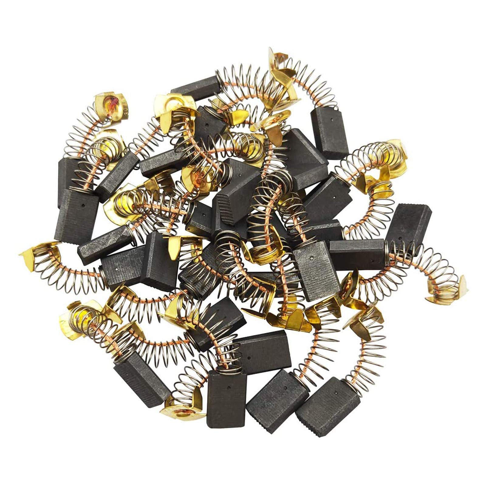10Pcs 5x11x16mm Carbon Brush Replacement for Angle Grinder & Power Tools - Motor Brushes 303# Compatible with Generic Electric Motors - DIY & Professional Use for Smooth Operation
