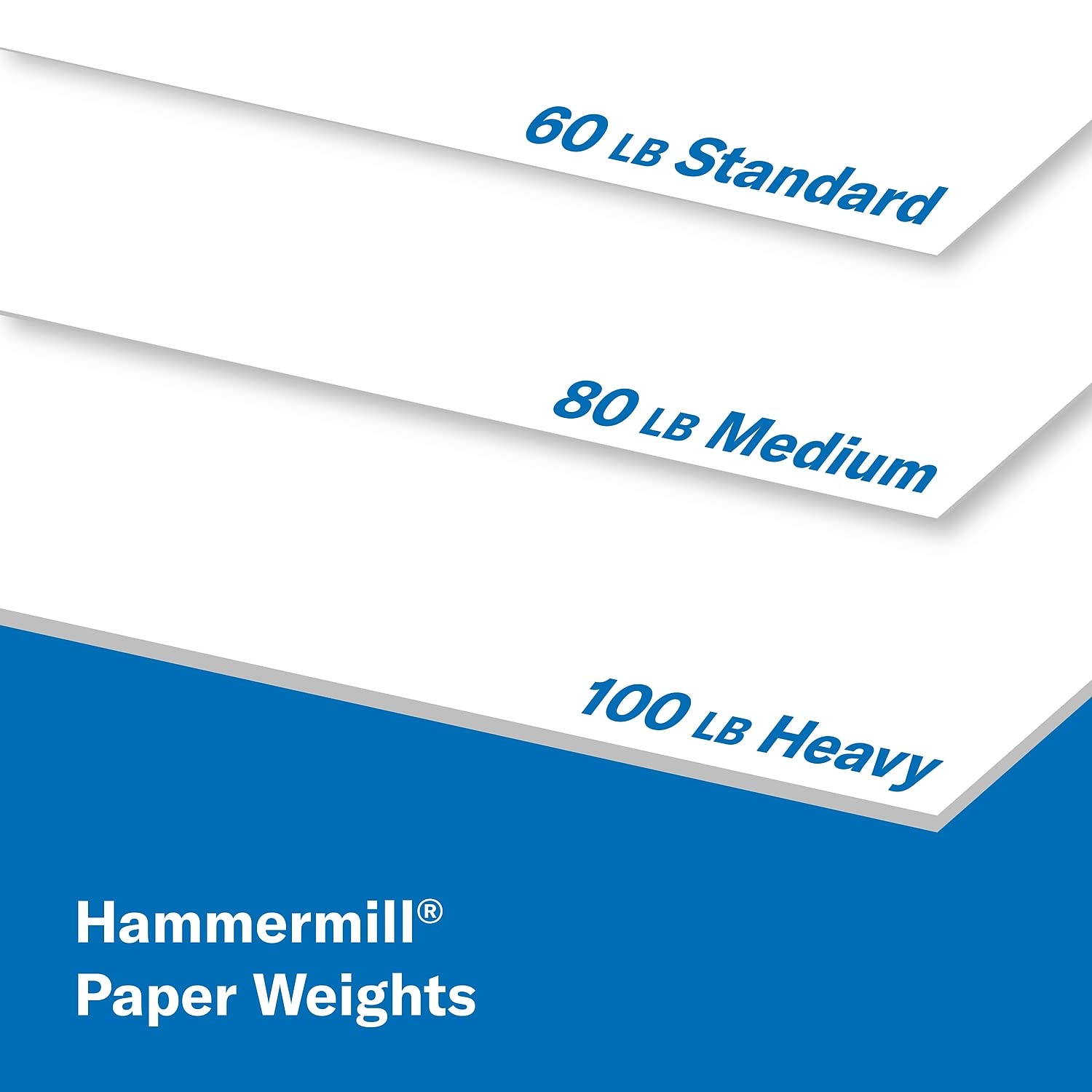 Premium Hammermill Cardstock 60 lb, 18 x 12 Inches - 5 Pack (1,250 Sheets) | 100 Bright White, Made in USA | Ideal for Business Cards, Invitations, Brochures & DIY Crafts