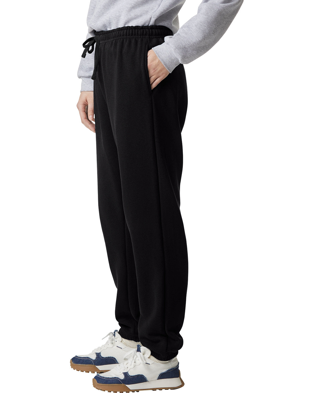 American Apparel RF491 Unisex ReFlex Fleece Sweatpant - Soft Comfortable Joggers for Men & Women | Perfect for Lounge Wear, Gym, Yoga & Casual Outfits