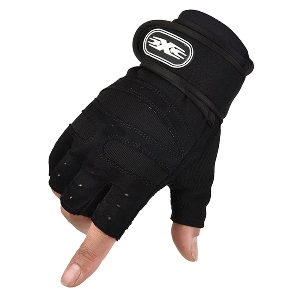 Breathable Fingerless Workout Gloves for Men & Women - Weight Lifting, Gym Training & Tactical Exercise - Perfect for CrossFit, Powerlifting & Outdoor Fitness Activities