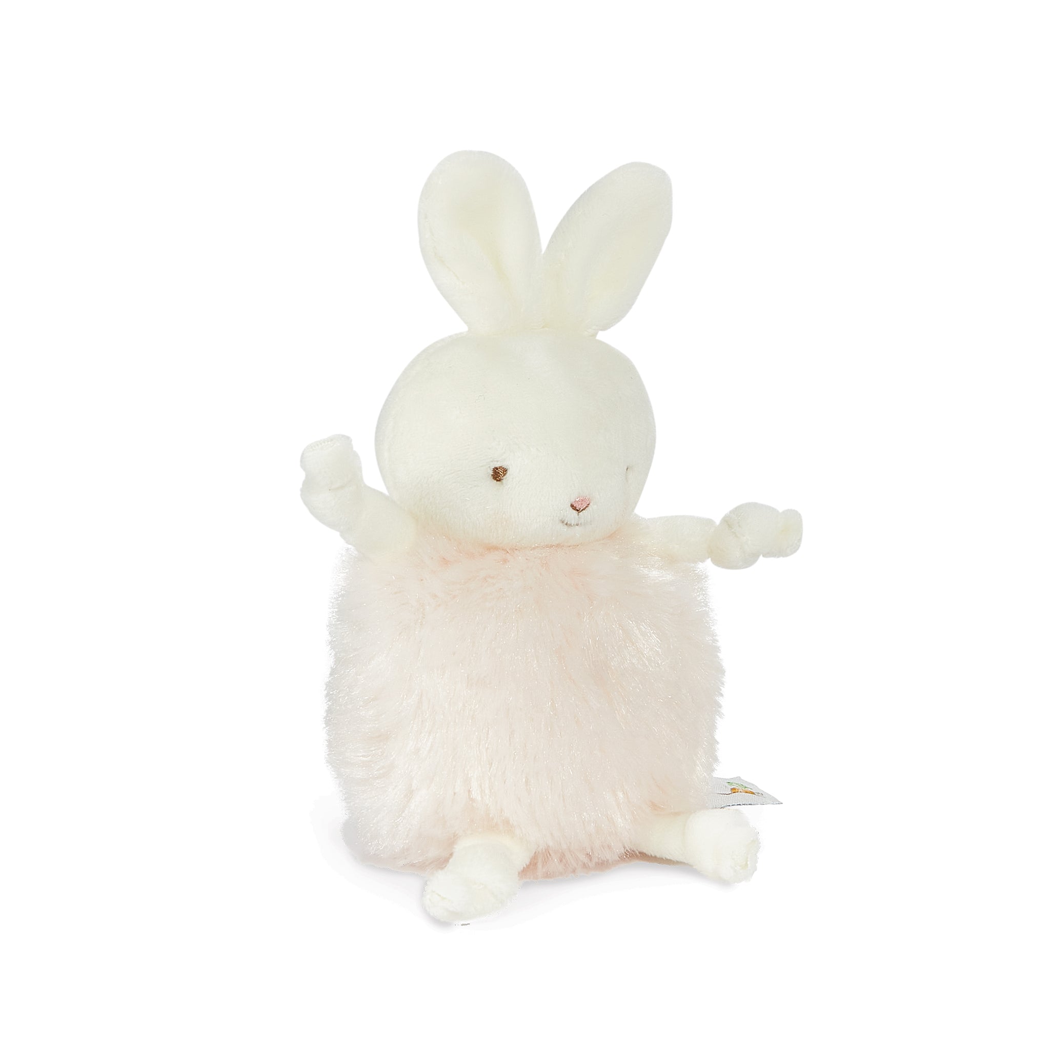 Pink Bunny Roly Poly Toy - Cute Tumbling Blossom Bunny for Kids, Perfect for Playtime, Nursery Decor, and Gift Giving
