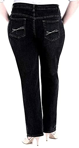 Black A710 Bootcut Straight Leg