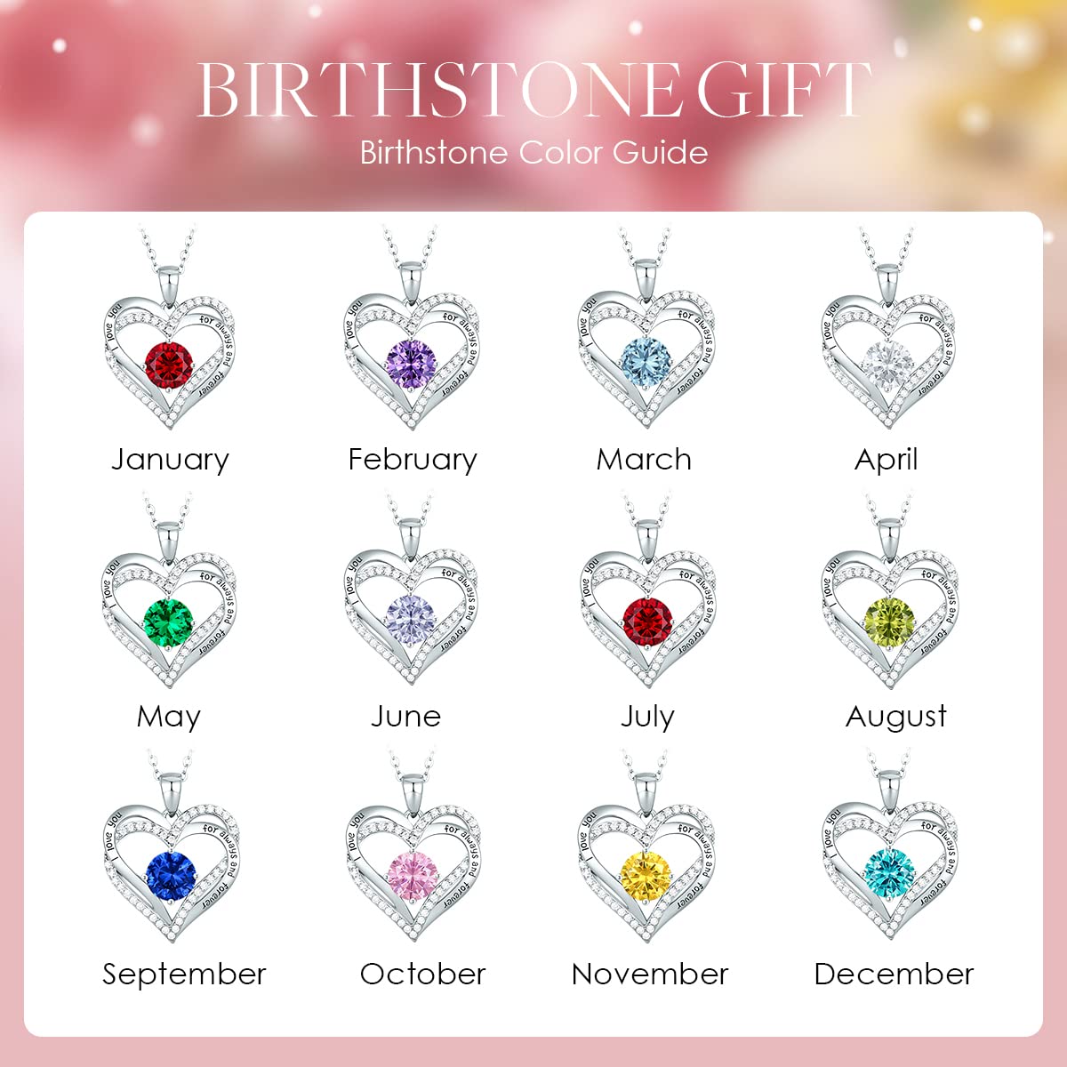 925 Sterling Silver Heart Necklace & Earrings Set for Women - Elegant Jewelry Gift for Anniversary, Birthday, Christmas | Perfect for Date Night, Party & Special Occasions