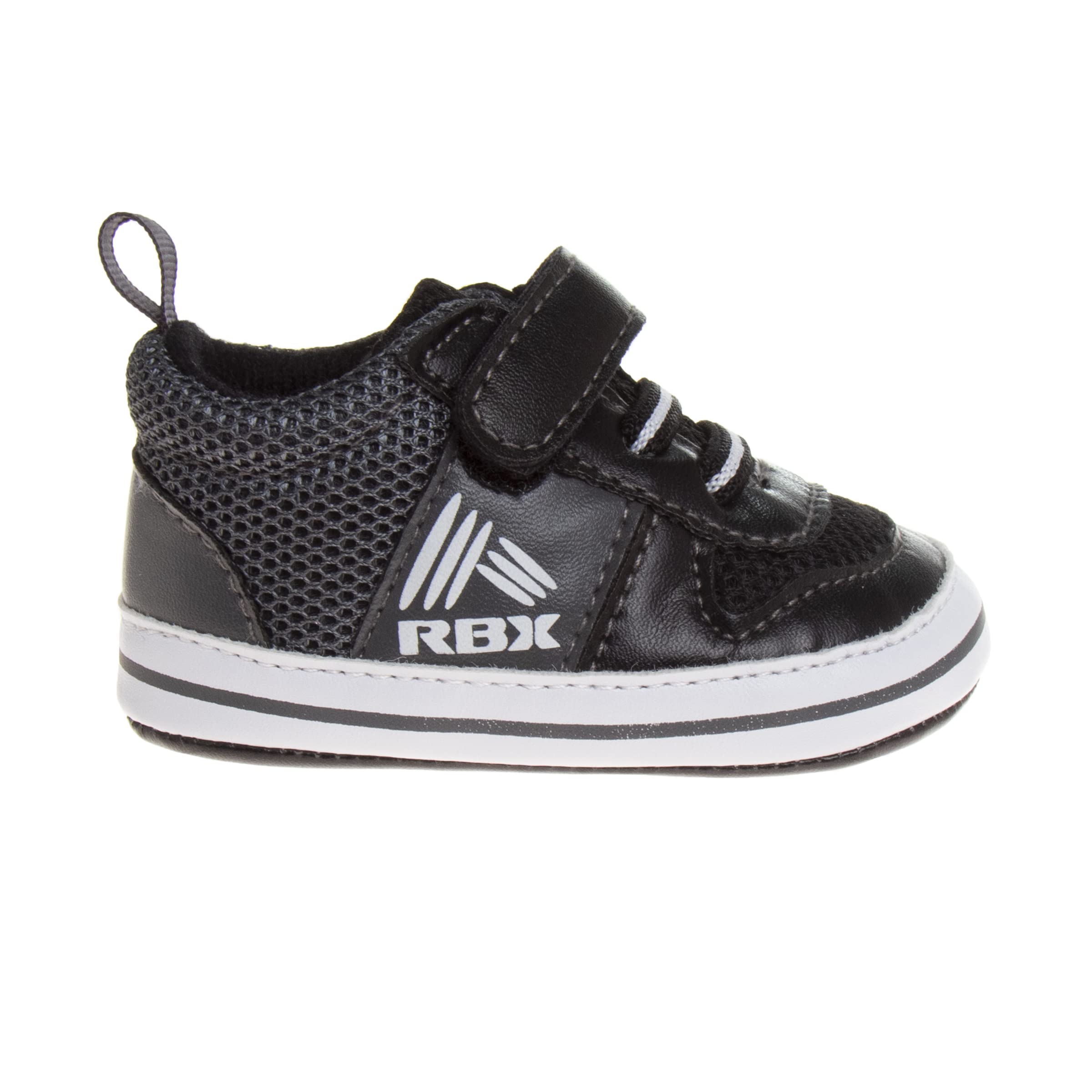 RBX Girls Boys Newborn Infant Sneakers - Soft Sole Baby Shoes for Walking & First Steps - Non-Slip Breathable Toddler Sneakers for Everyday Wear, Playtime & Special Occasions
