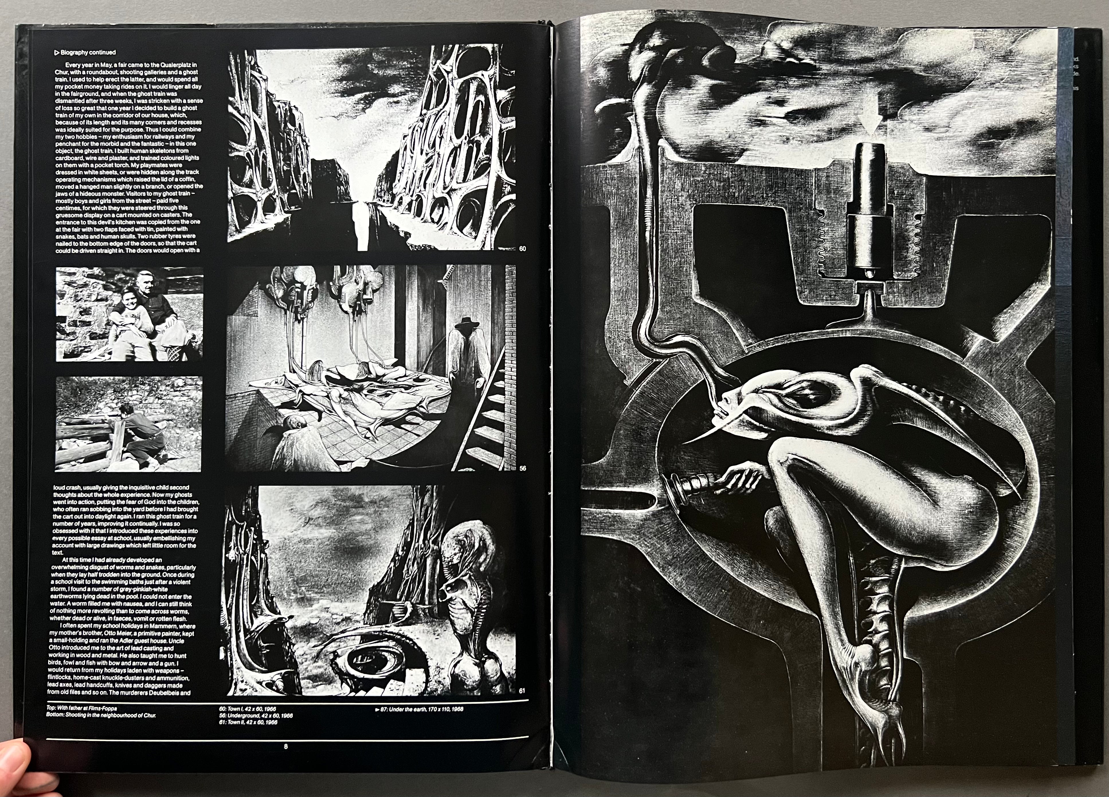H.R. Giger's Necronomicon Art Book - Alien-Inspired Dark Fantasy Art Collection for Sci-Fi Fans & Horror Enthusiasts - Perfect for Home Decor, Gift Ideas & Art Inspiration