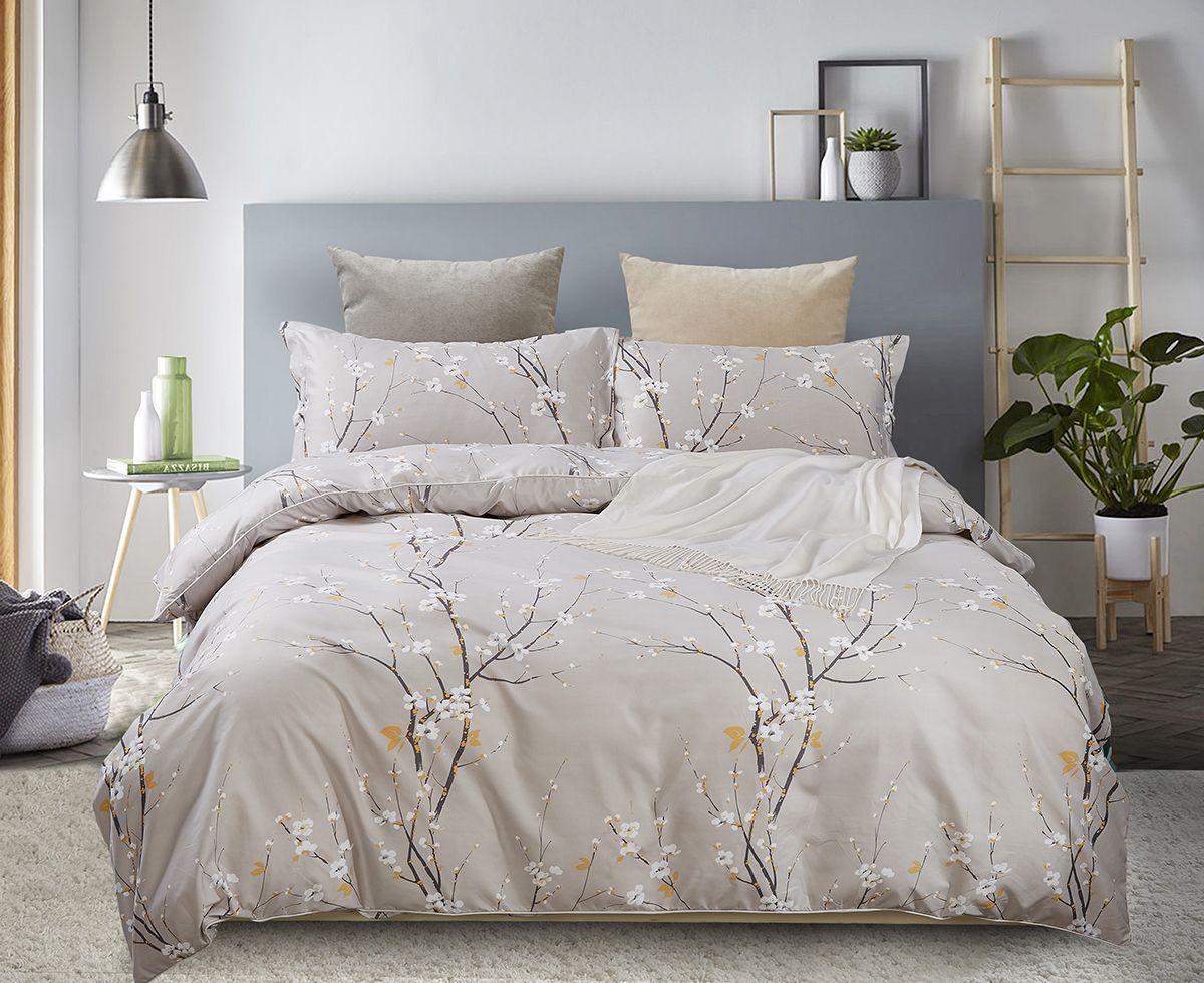 Premium Kaito Super King Size Duvet Cover Set - 100% Cotton Luxury Bedding for Master Bedroom, Hotel Style Quilt Cover with Zipper Closure - Perfect for Guest Rooms, Vacation Homes & Upscale Bedroom Decor