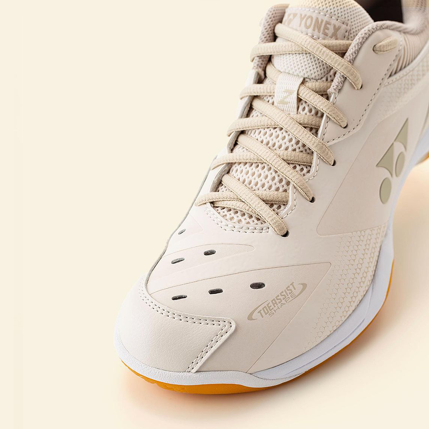 Yonex Power Cushion 65 Z C90 Men's Badminton Shoes Limited Edition (Natural) - Premium Court Performance for Competitive Players