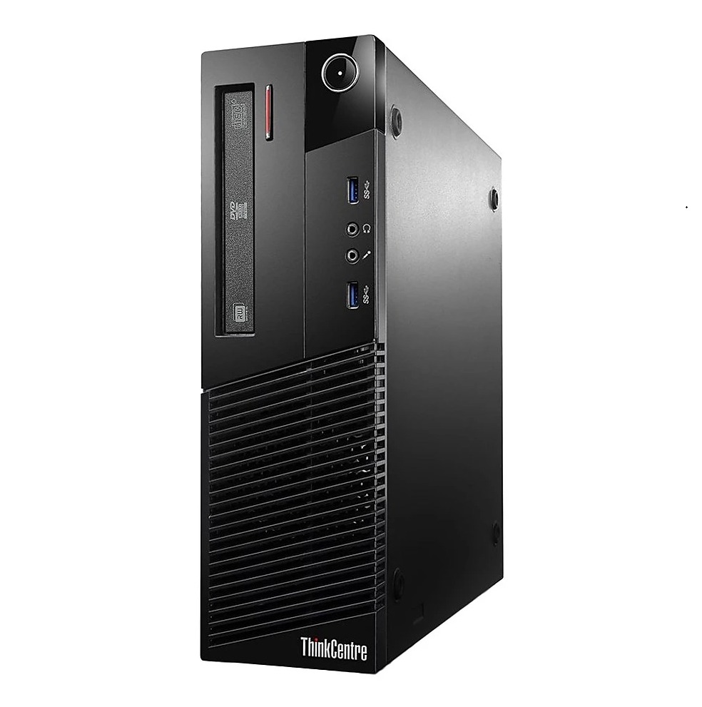 Lenovo ThinkCentre M93P SFF Desktop - Intel Quad Core i5 3.6GHz, 8GB DDR3 RAM, 128GB SSD, WiFi, USB 3.0, Windows 10 Pro - Compact Business PC for Office Work & Home Use