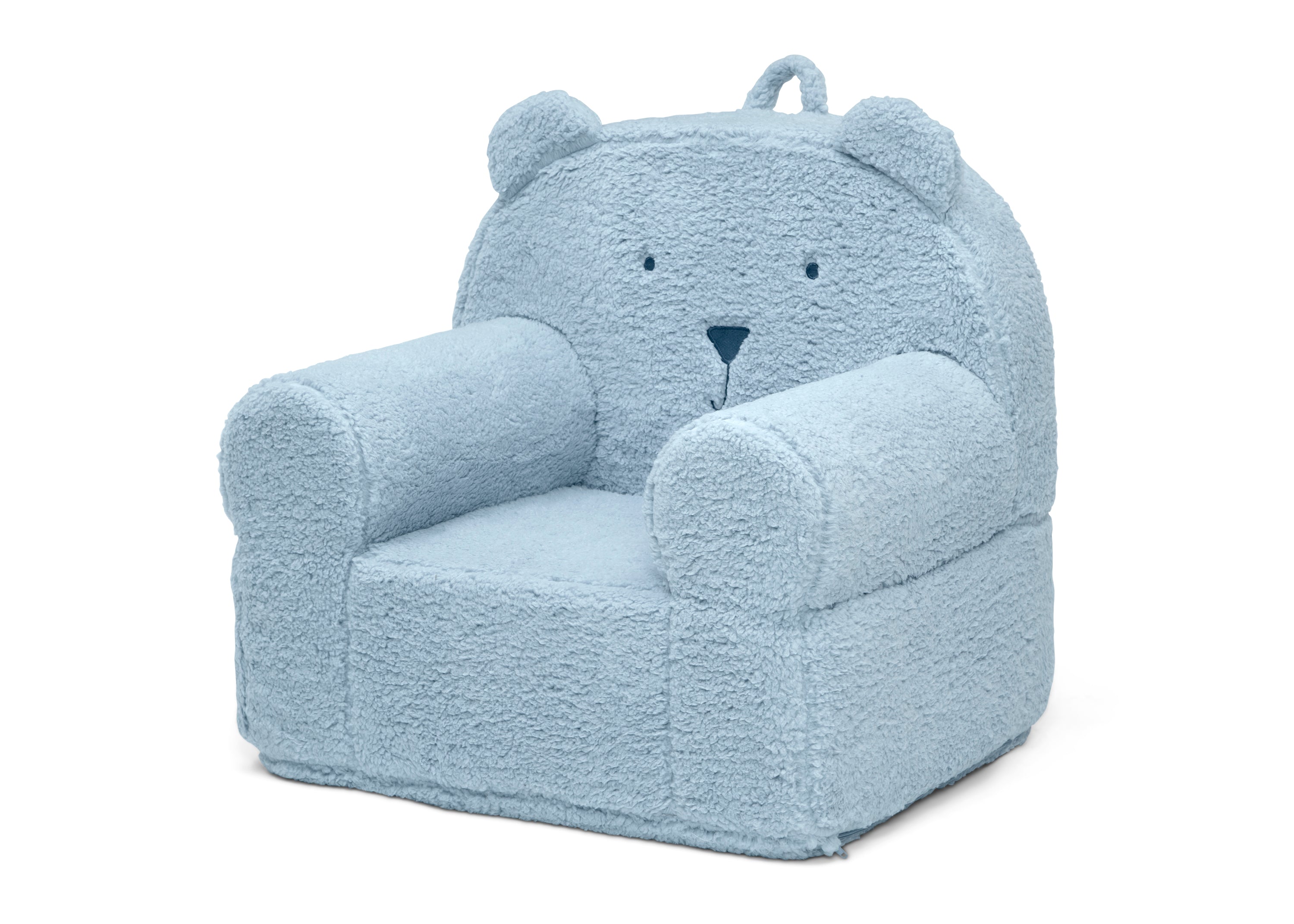 Cozy BabyGap Sherpa Bear Chair - Soft Plush Kids Armchair for Nursery, Bedroom & Playroom - Perfect for Reading, Relaxing & Playtime